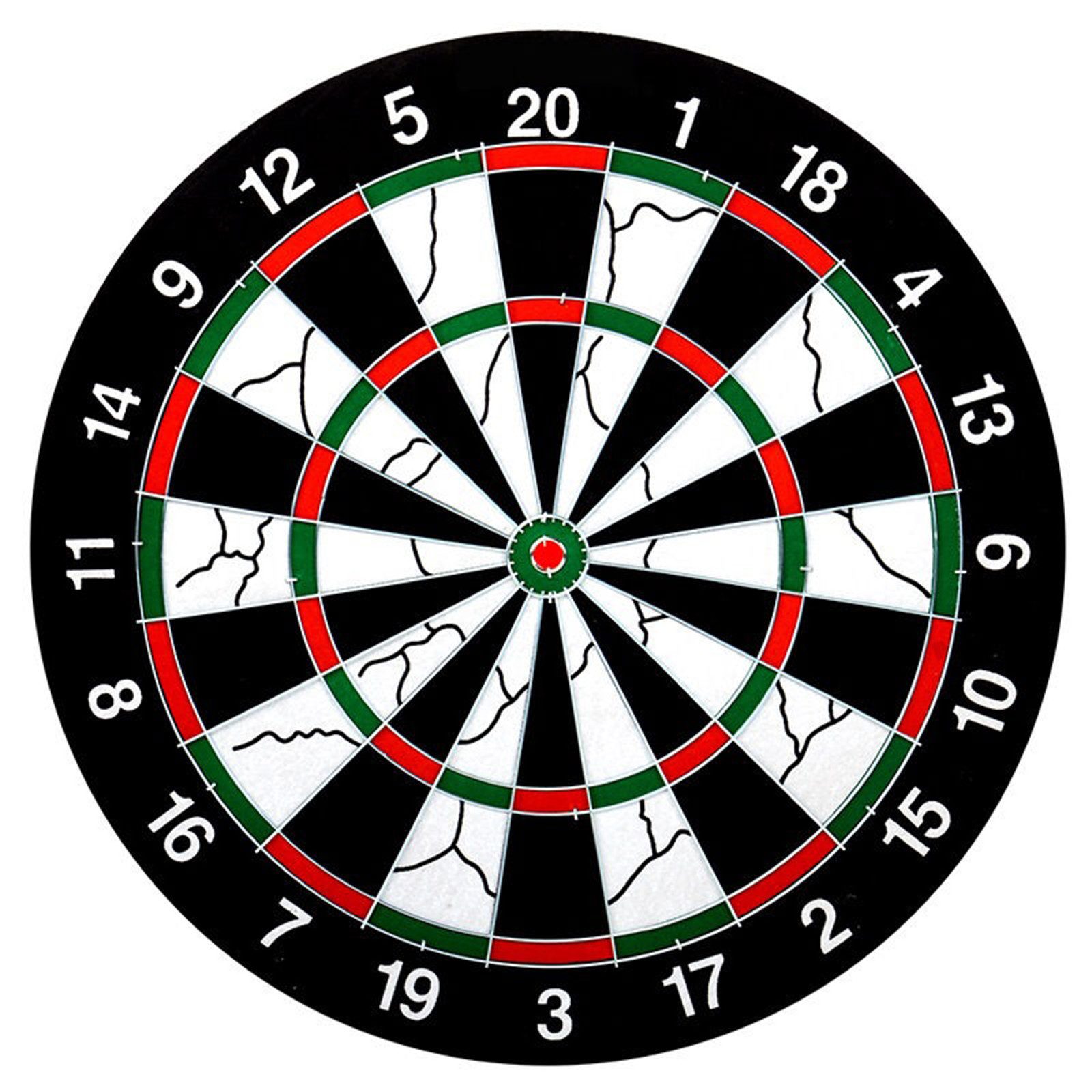 Jumpeak Dartscheibe Dartscheibe,dartscheibe kork, (Darts), Beflockte Oberfläche,Beidseitig verwendbar,Mit 6 Darts