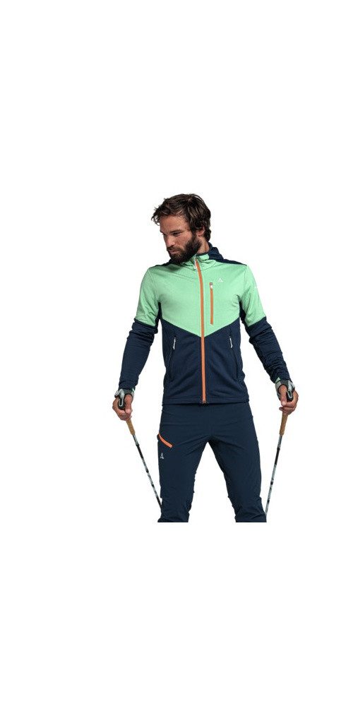 Fleecejacke Hydalen mit Kapuze (atmungsaktiv, schnell trocknend, 2-Wege-Stretch)