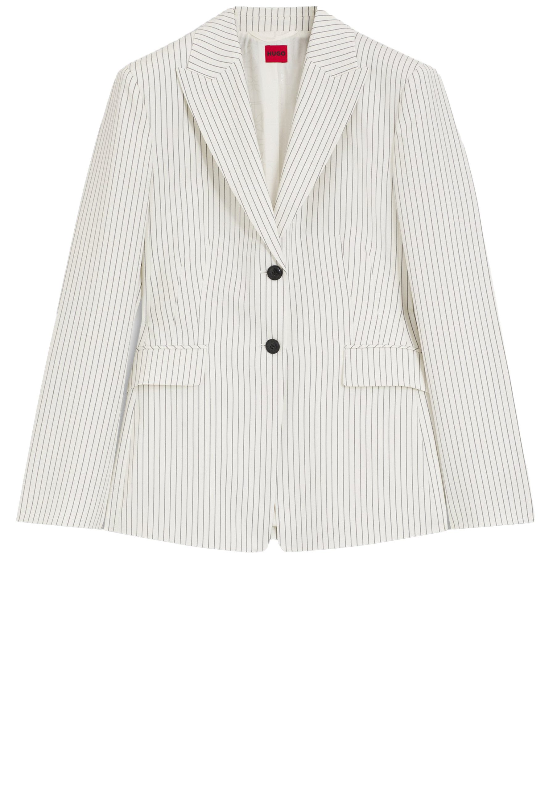 HUGO Jackenblazer Asmalla mit Nadelstreifen (1-tlg)
