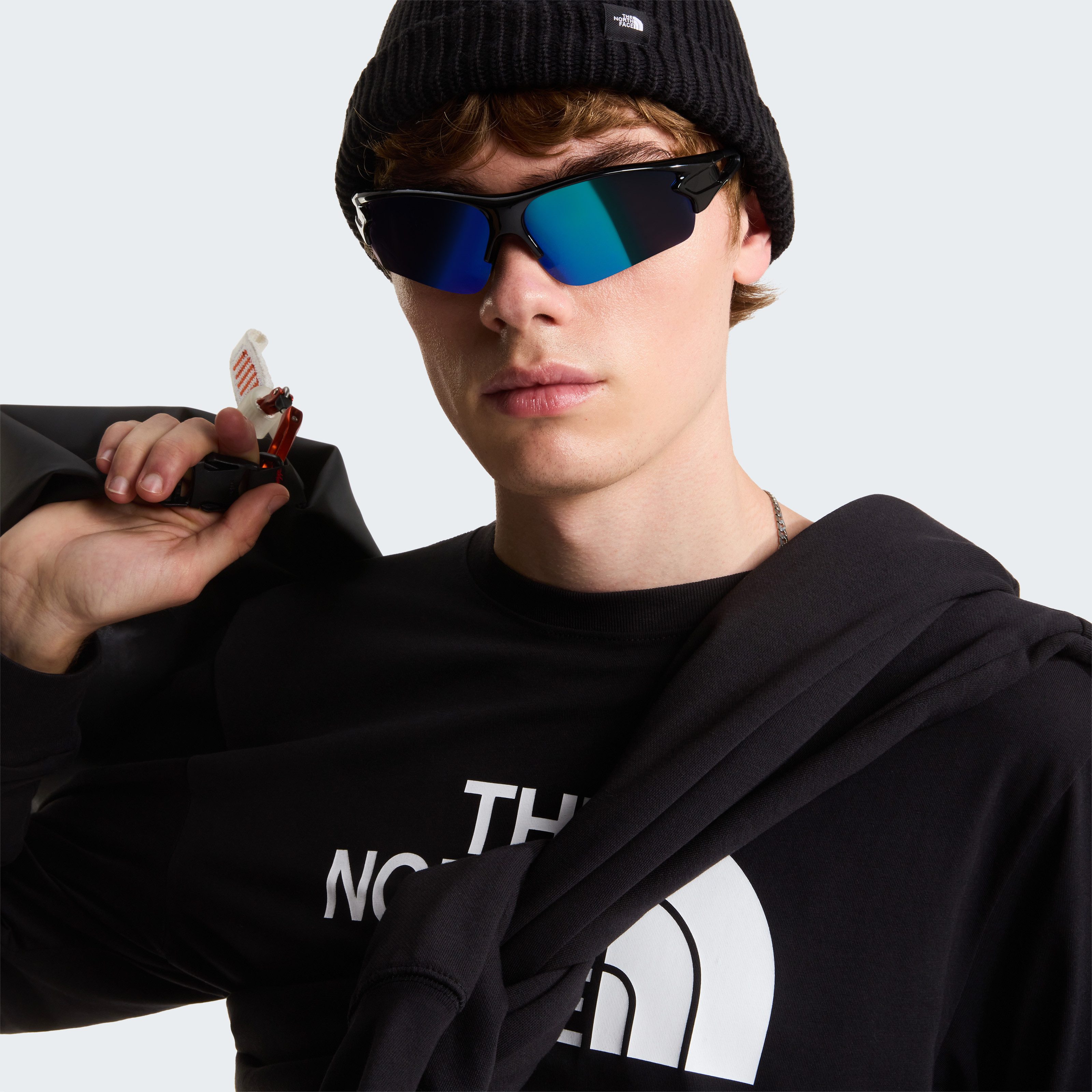 The North Face Langarmshirt M EVOLUTION HALF DOME REGULAR LONG SLEEVE TEE normale Passform, Langarm, sportlicher Stil, atmungsaktiv