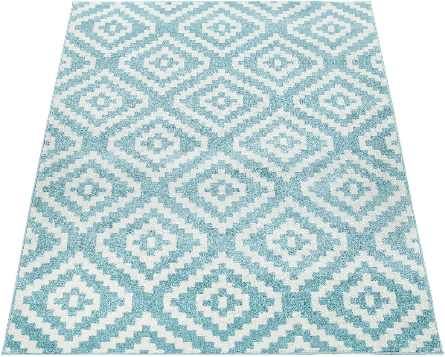 Paco Home Läufer Stella 400, rechteckig, Höhe: 16 mm, Teppich-Läufer, Kurzf günstig online kaufen