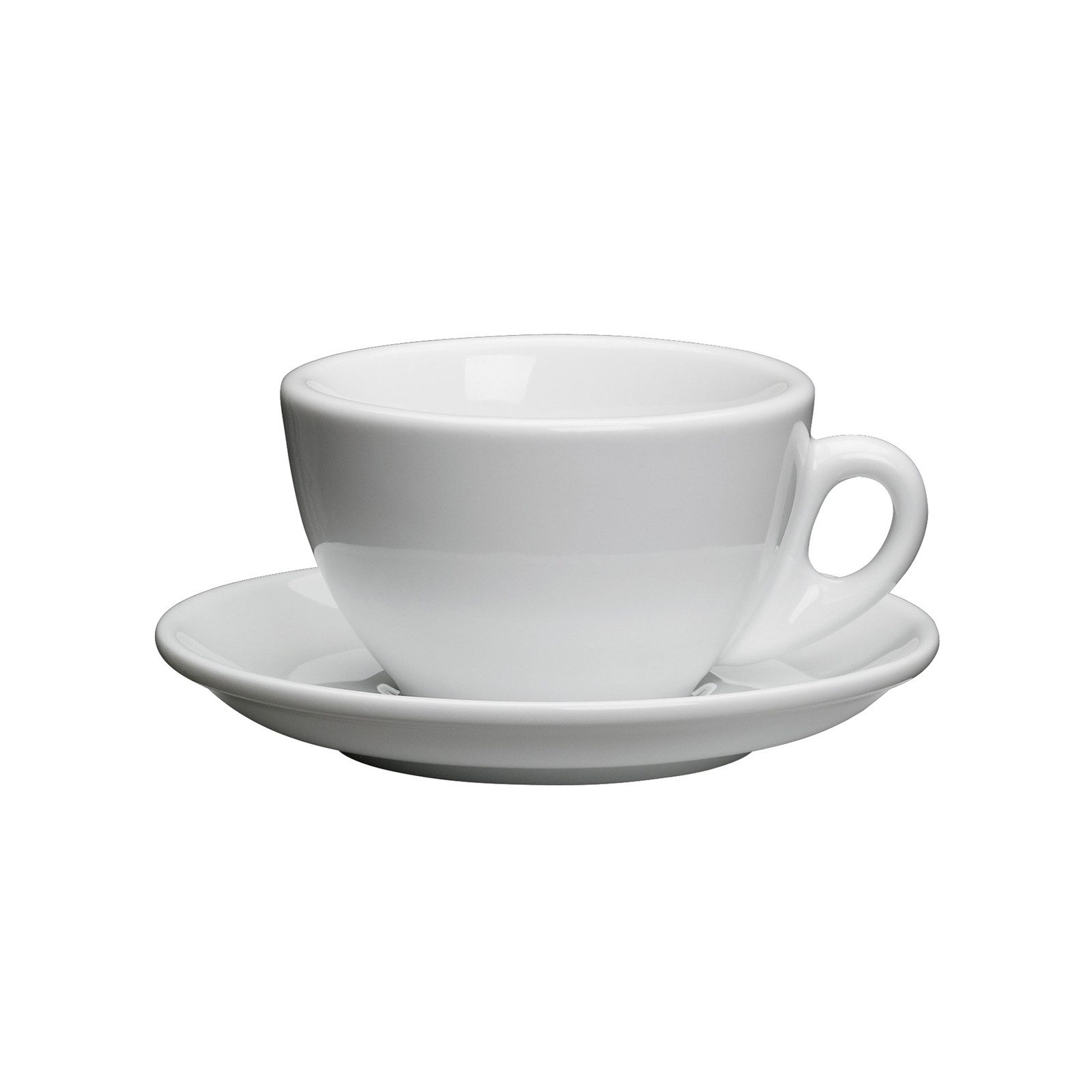 Cilio Cappuccinotasse Cappuccinotasse ROMA, 1-tlg., Porzellan, mit Untertasse