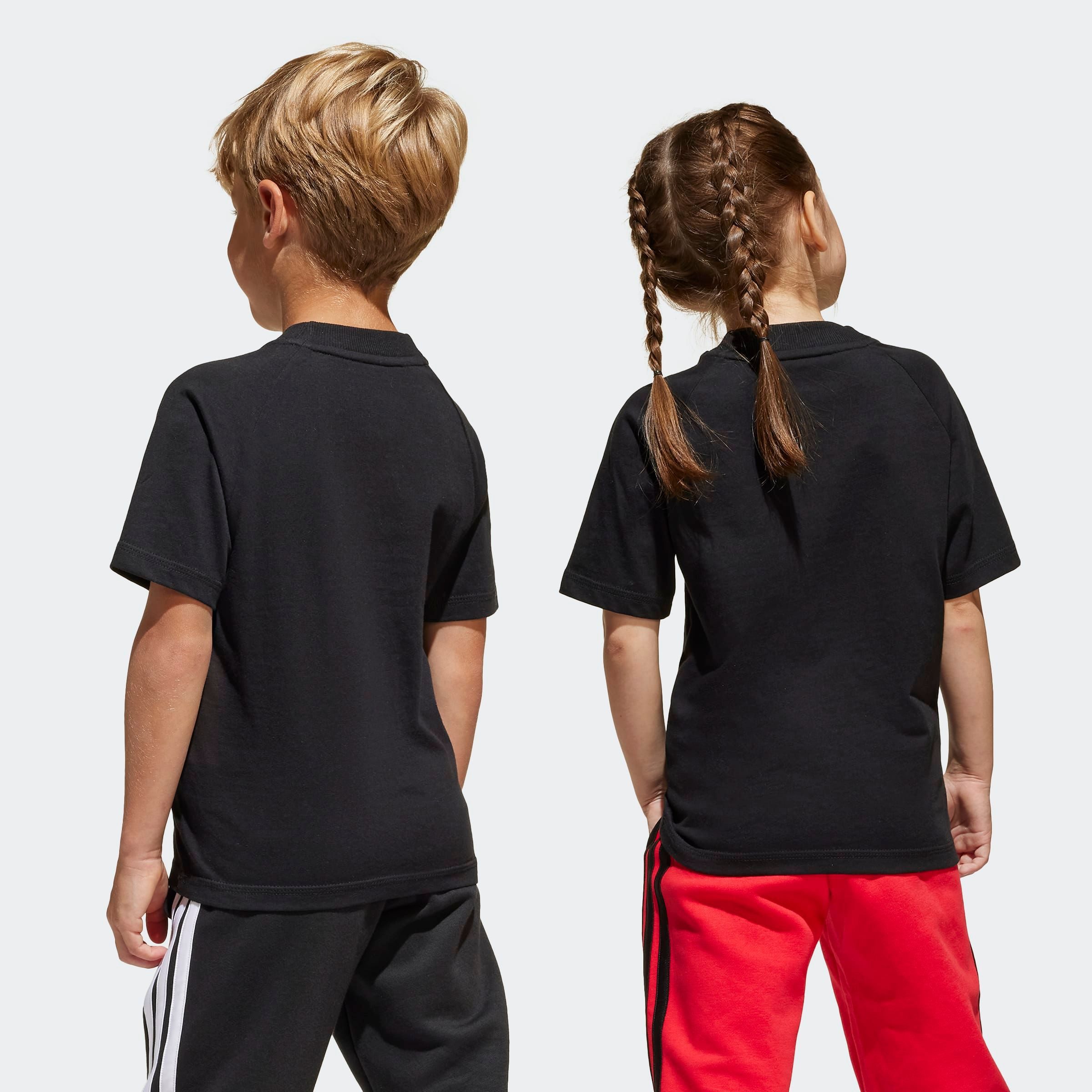 adidas Sportswear T-Shirt LK LIN TEE 160 für Kinder, Rundhalsausschnitt, ohne Verschluss, weiches Material