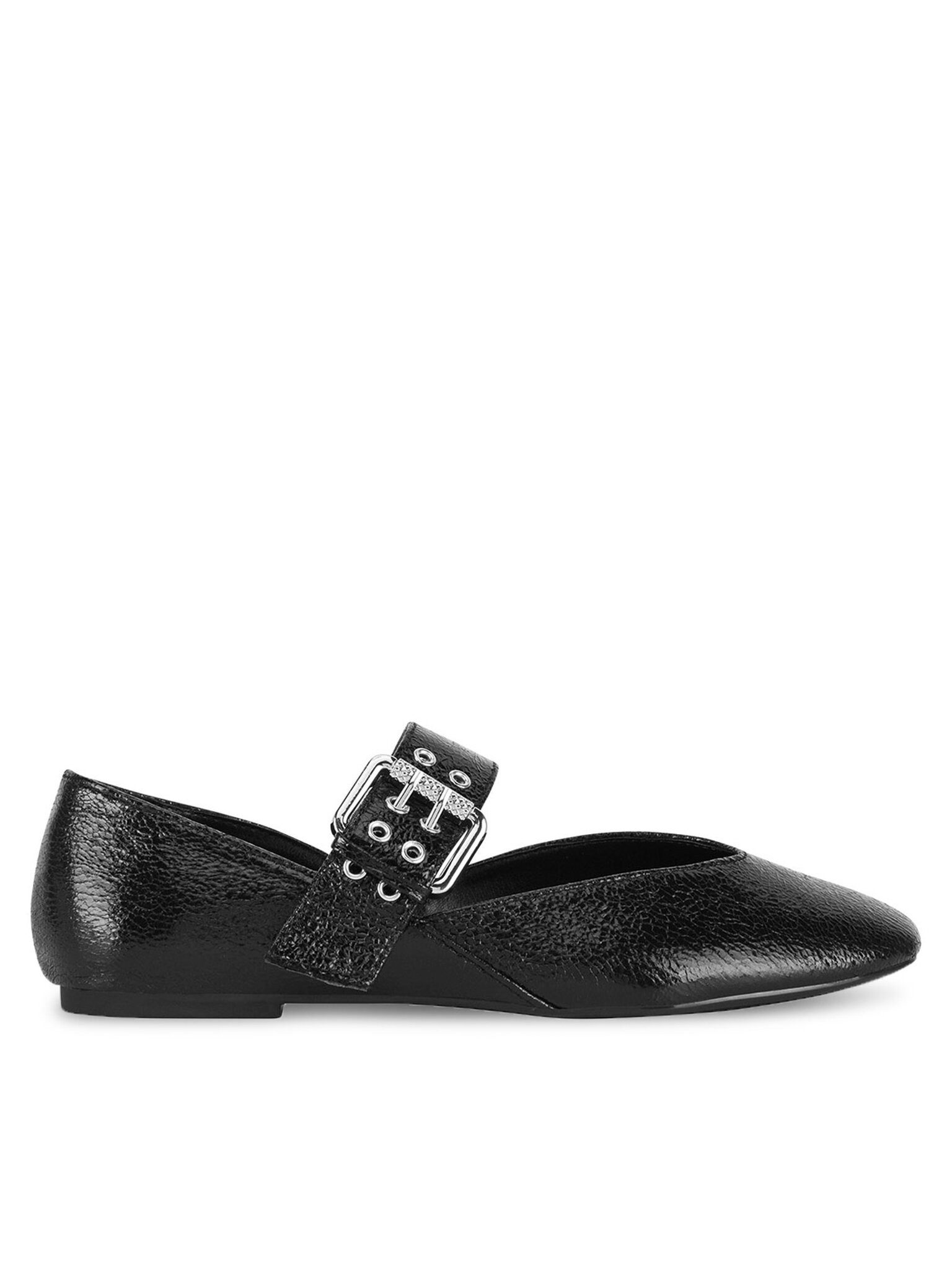 DeeZee Deezee Damen-Ballerinas Schwarz HY23066-1 Ballerina