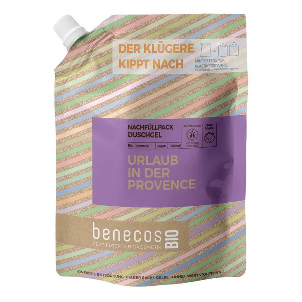 Benecos Duschgel Lavendel - Duschgel Refill 1L