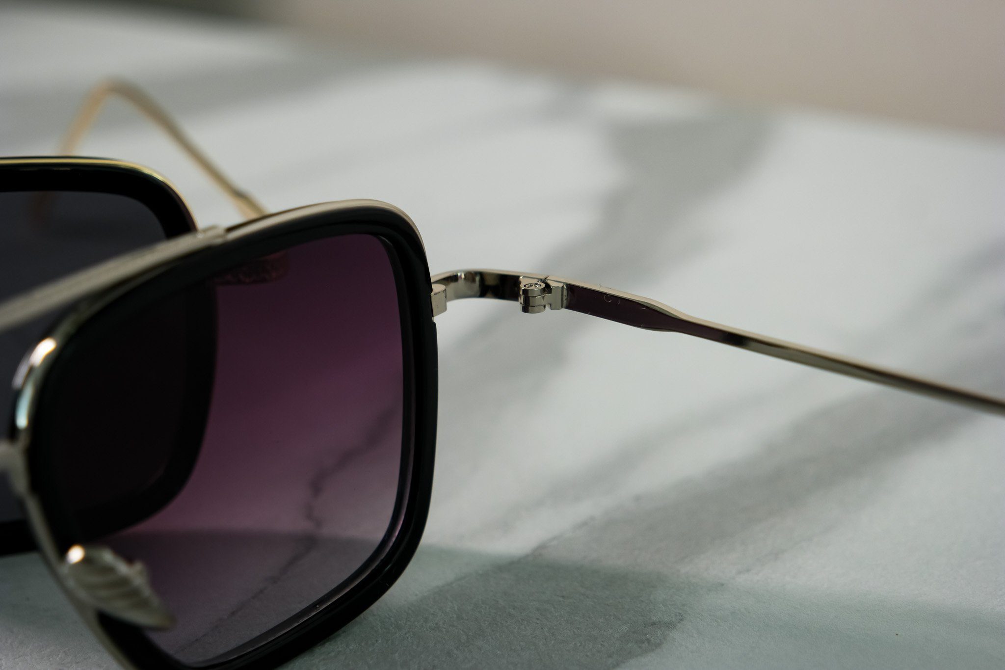 salazar.plus Sonnenbrille Pilotenbrille Rechteckig 2 Farben Herren Brille