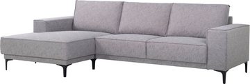 Places of Style Ecksofa OLAND 280 cm, im zeitlosem Design und hochwertiger Verabeitung