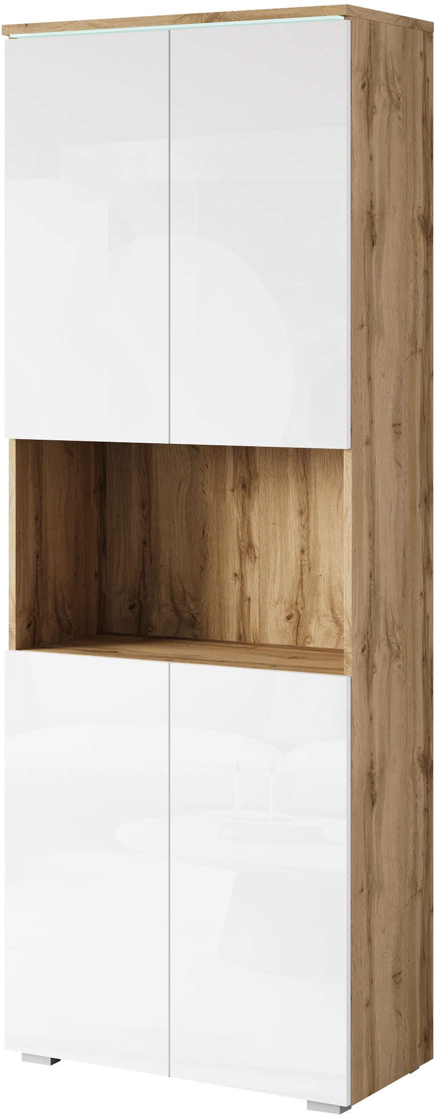 INOSIGN Aktenschrank Vera, Mehrzweckschrank mit LED-Beleuchtung günstig online kaufen