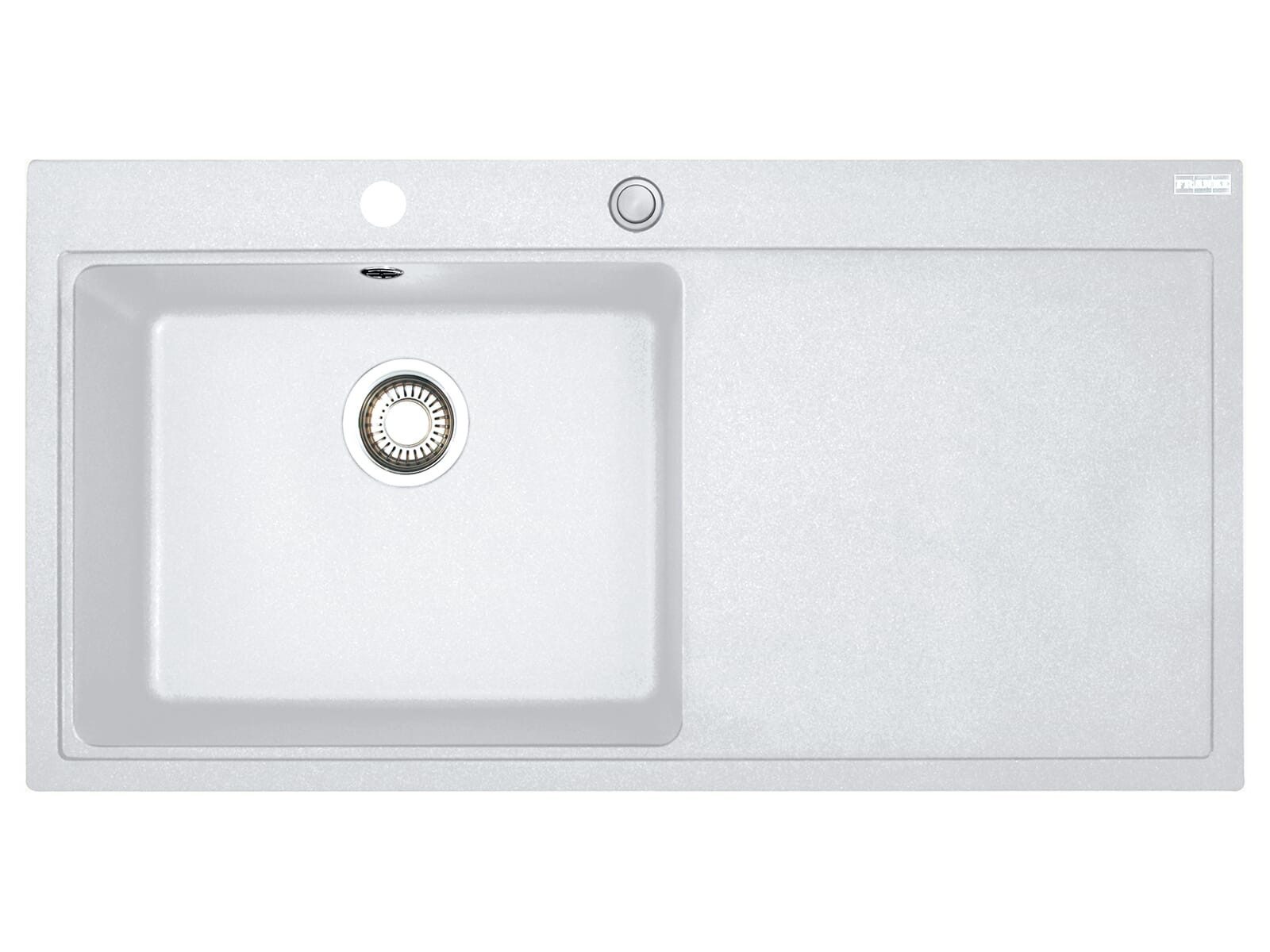 FRANKE Granitspüle, rechteckig, 100/52 cm, (1 St), aus Sanitized®