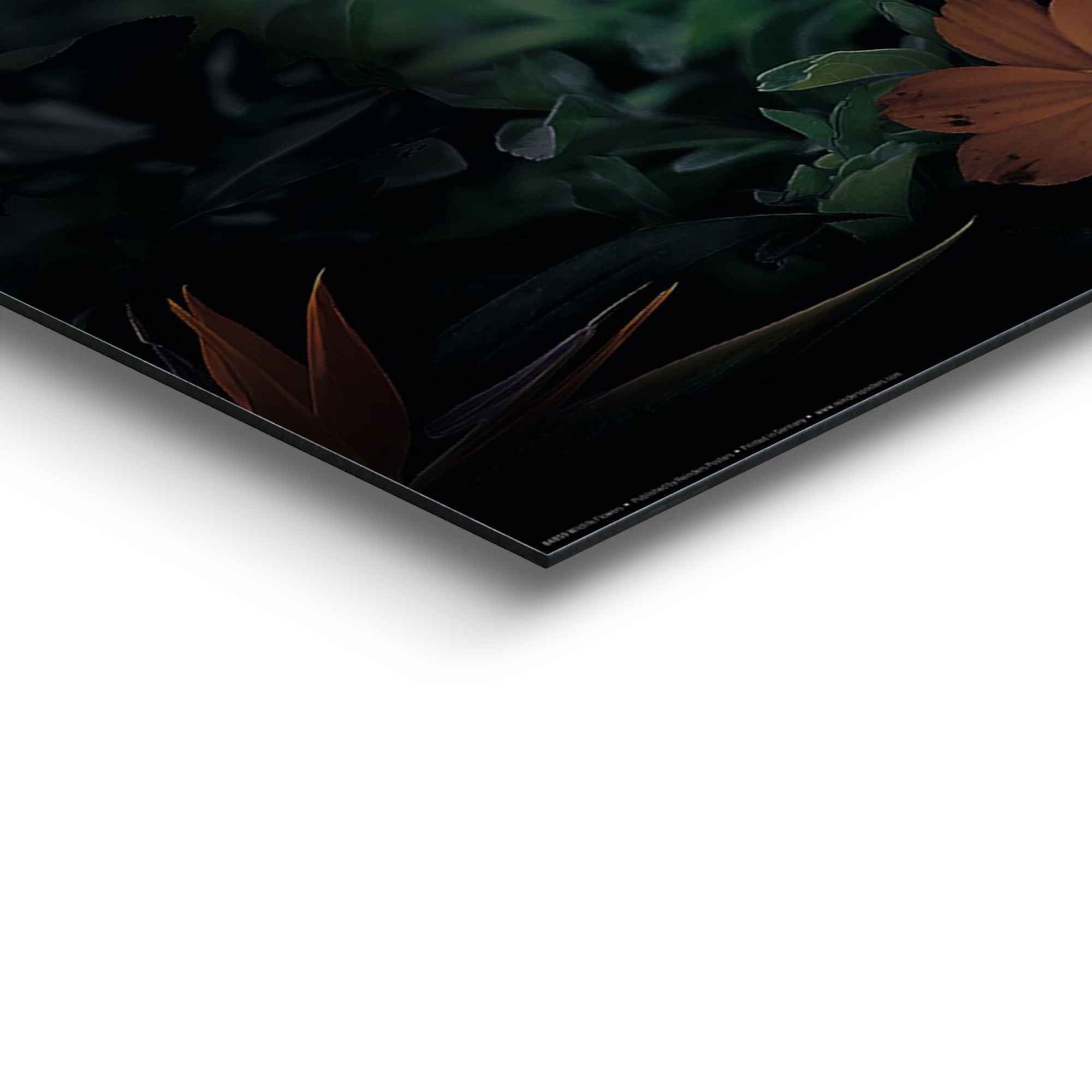 Reinders! Wandbild Wandbild Leopard Blumenkranz - Jungle - Farbenfroh, Leopard (1 St)
