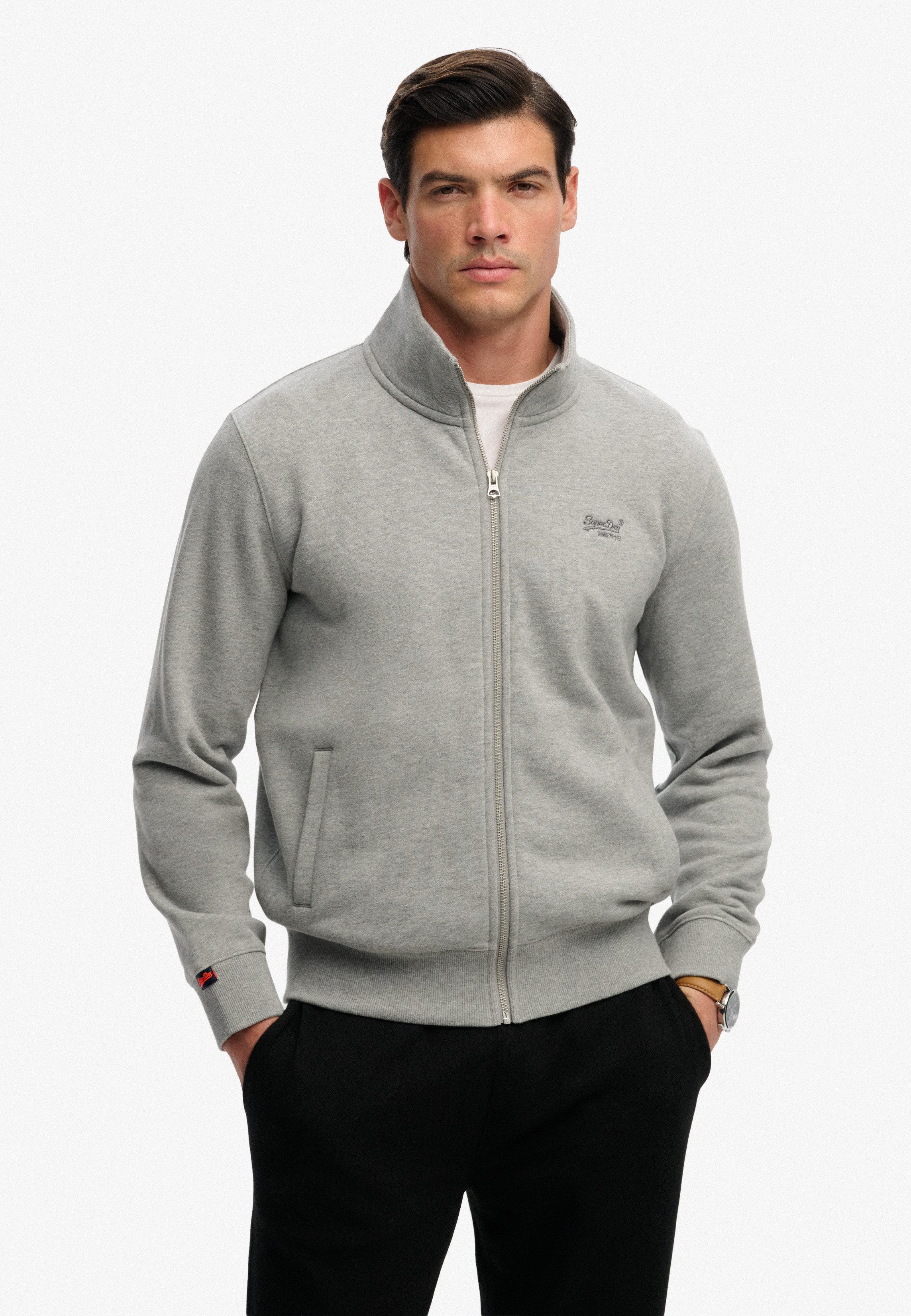 Superdry Sweatshirt ESSENTIAL LOGO TRACK TOP günstig online kaufen
