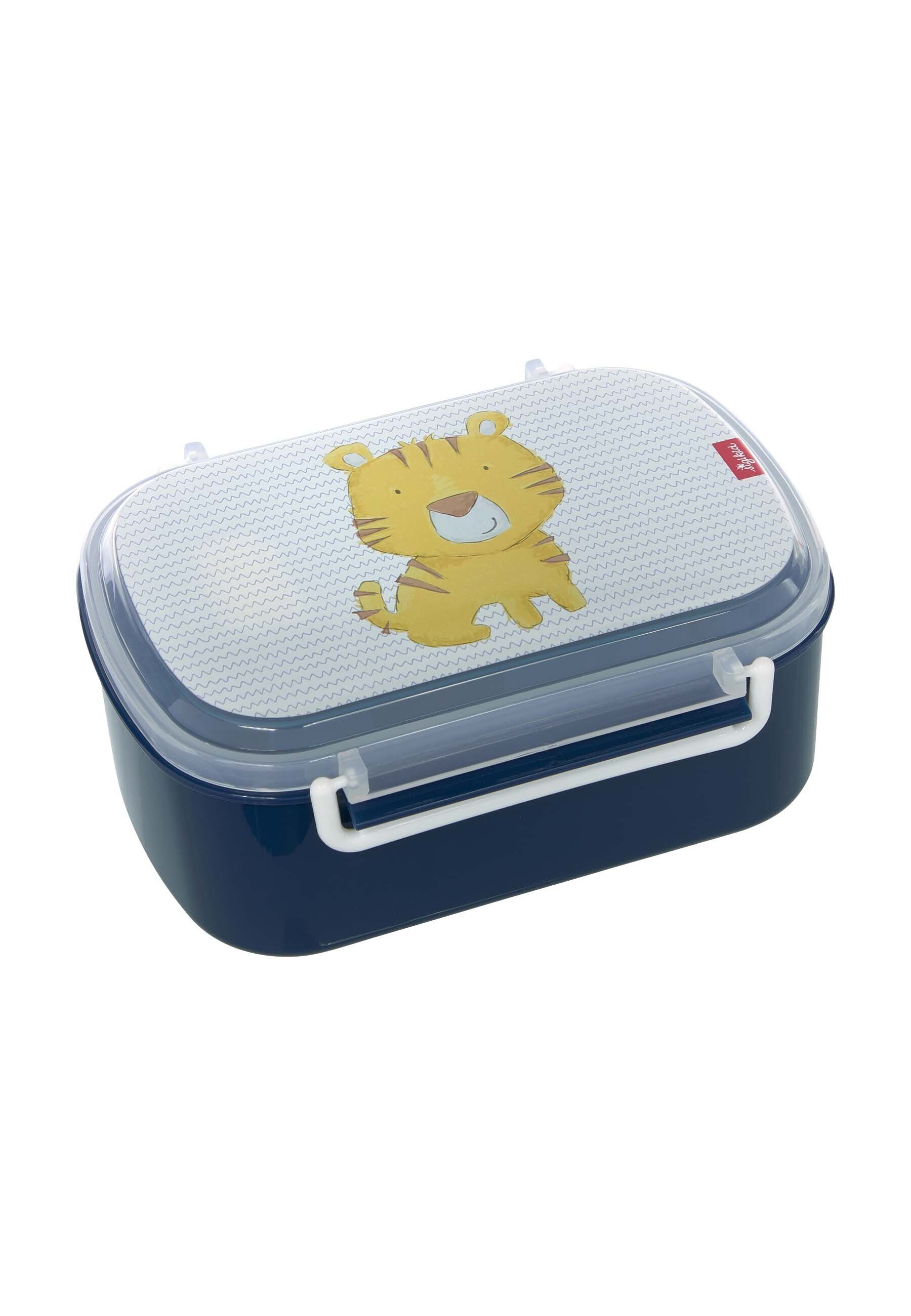 Sigikid Lunchbox Kinder Lunchbox Brotdose mit Rohkostschälchen, 100% Polypropylen, (1-tlg) dunkelblau | Lunchboxen