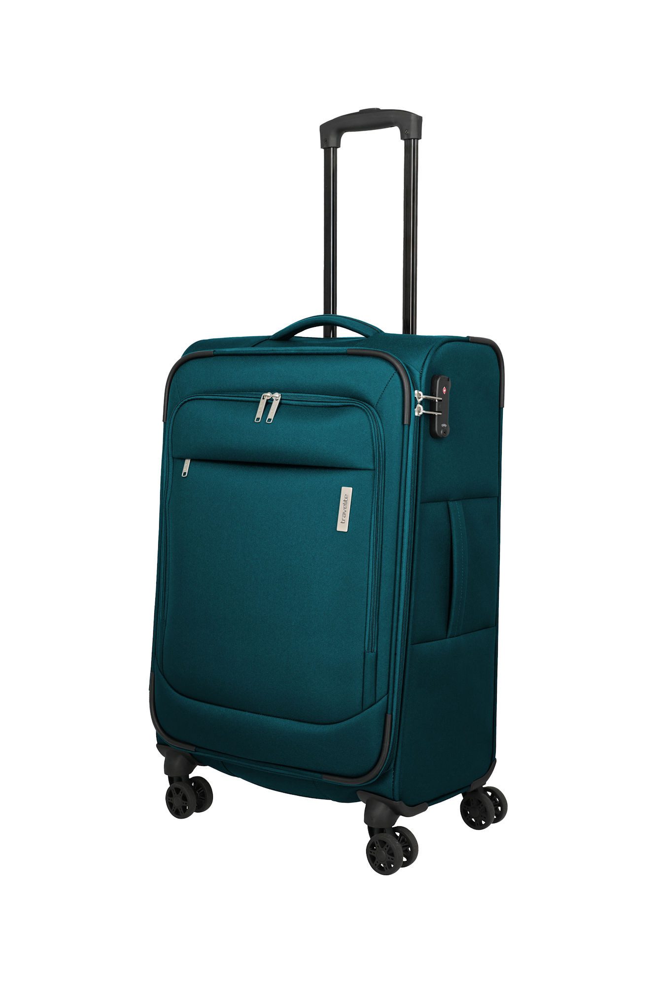 travelite Weichgepäck-Trolley Priego Koffer mittlere Größe M 60 Liter 2,7 kg, 4 Rollen