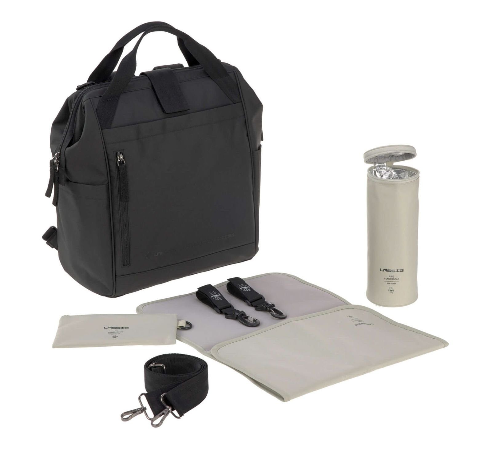 LÄSSIG Rucksack (Set, 4-tlg)
