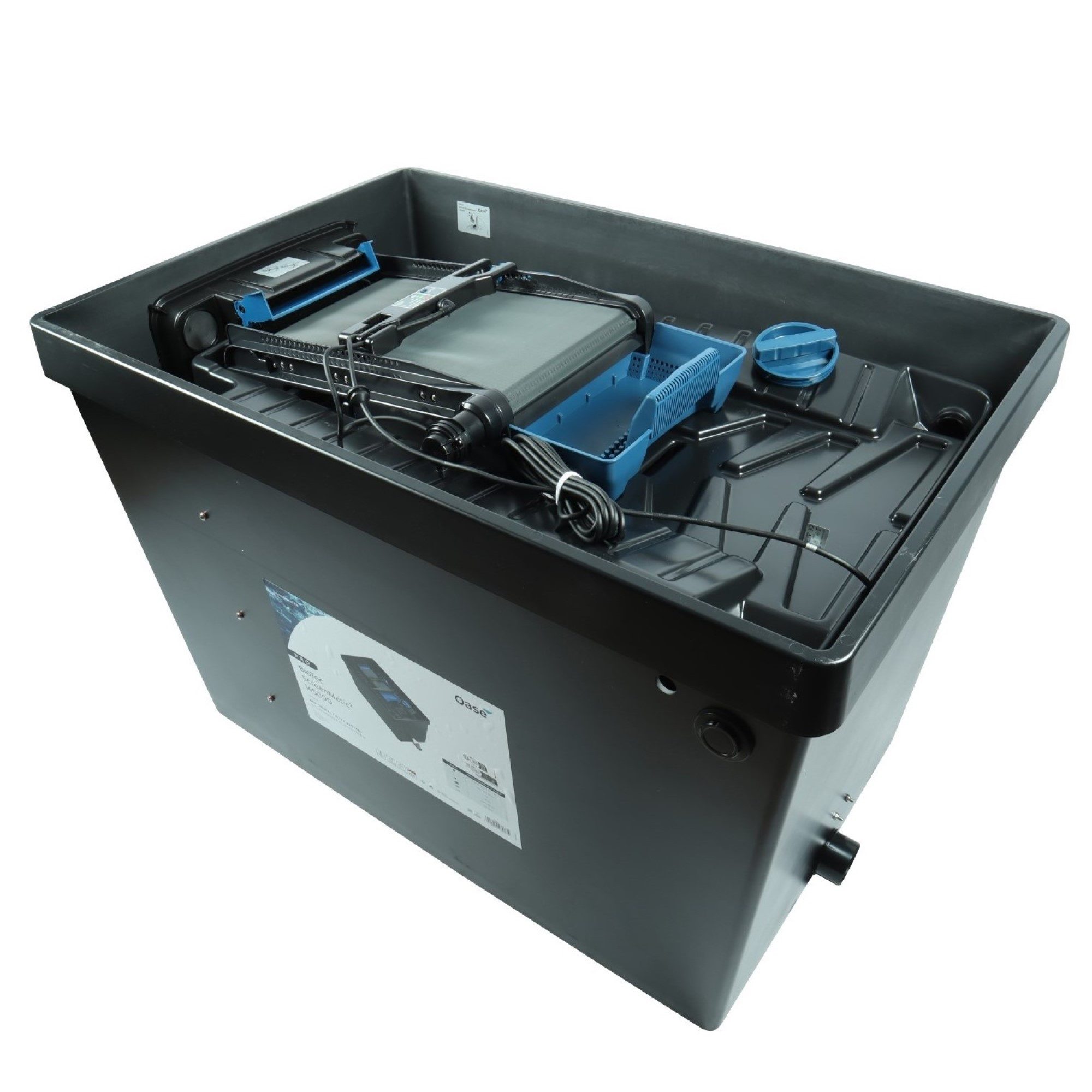OASE Teichfilter BioTec ScreenMatic² 145000, Teichfilter, Durchlauffilter, Grobschmutzvorabscheidung
