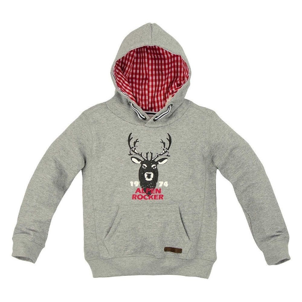 BONDI Trachtenweste BONDI Kinder Sweatshirt 'Alpen Rocker' 29949 - Gra
