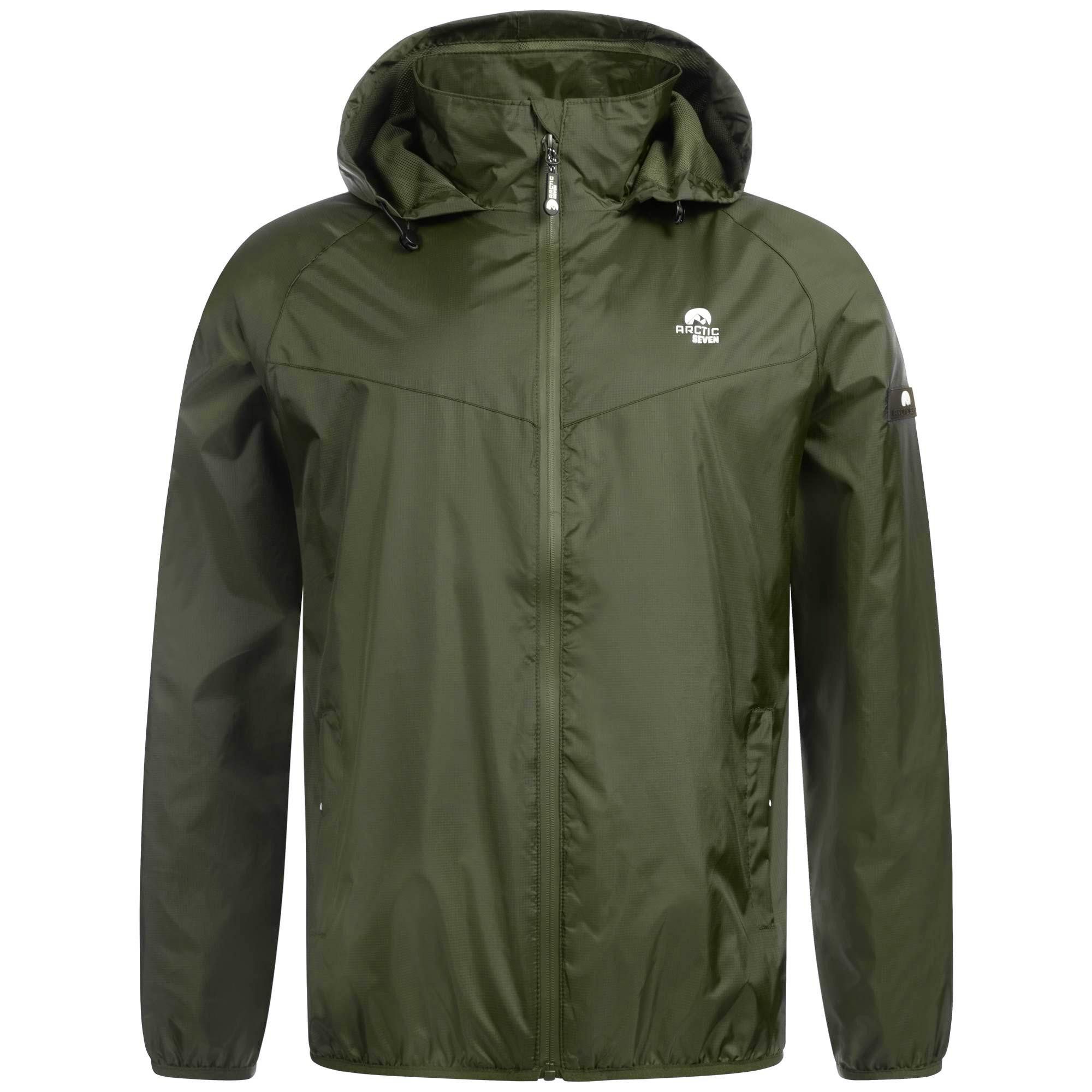 Arctic Seven Regenjacke Arctic Seven Herren Regenjacke AS412 mit hochstehen günstig online kaufen