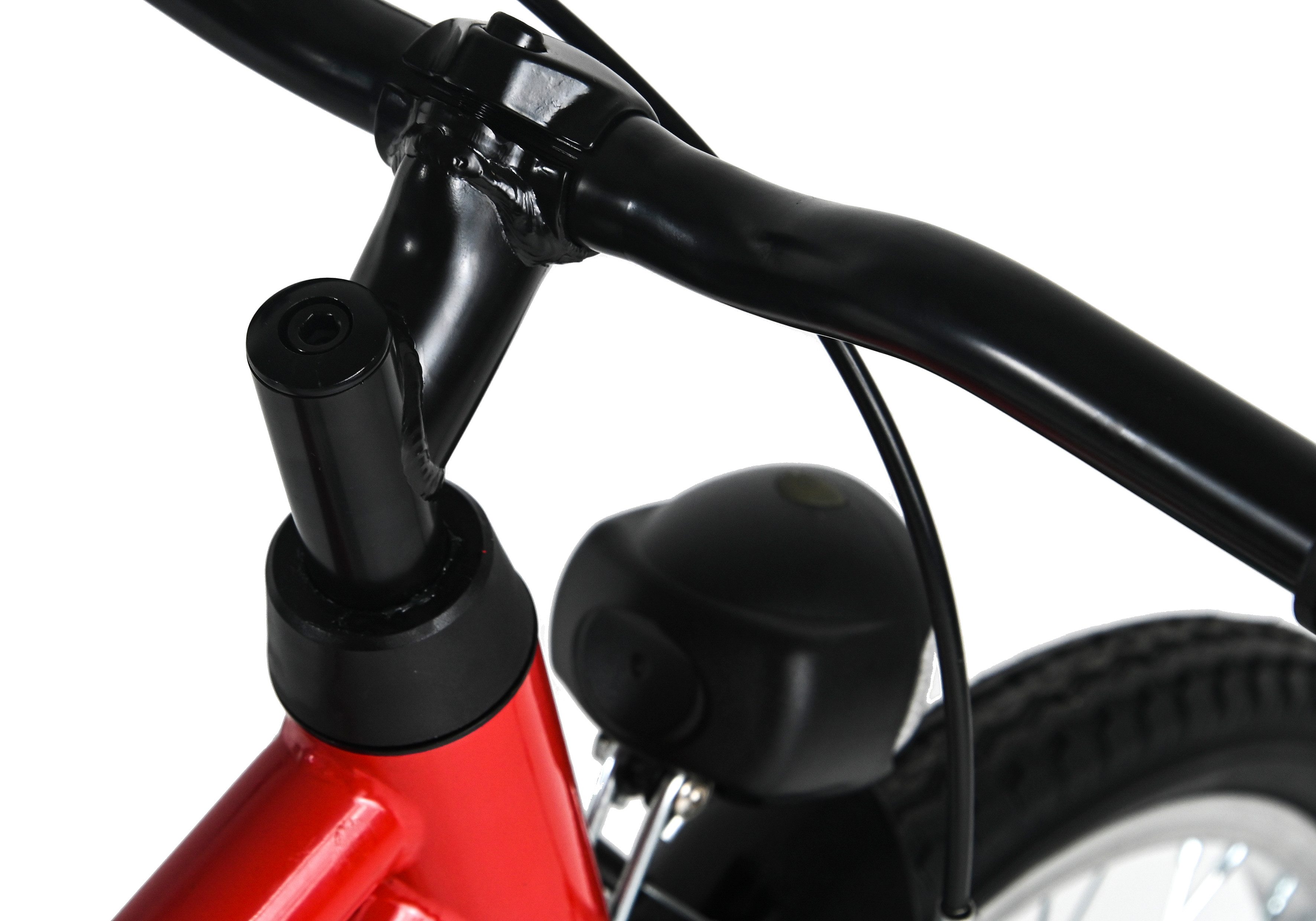 Dacapo Kinderfahrrad 20" Bobby Rot 1 Gang RH 27 cm mit Beleuchtung - Ab 6 Jahre, 1 Gang, ohne Schaltung