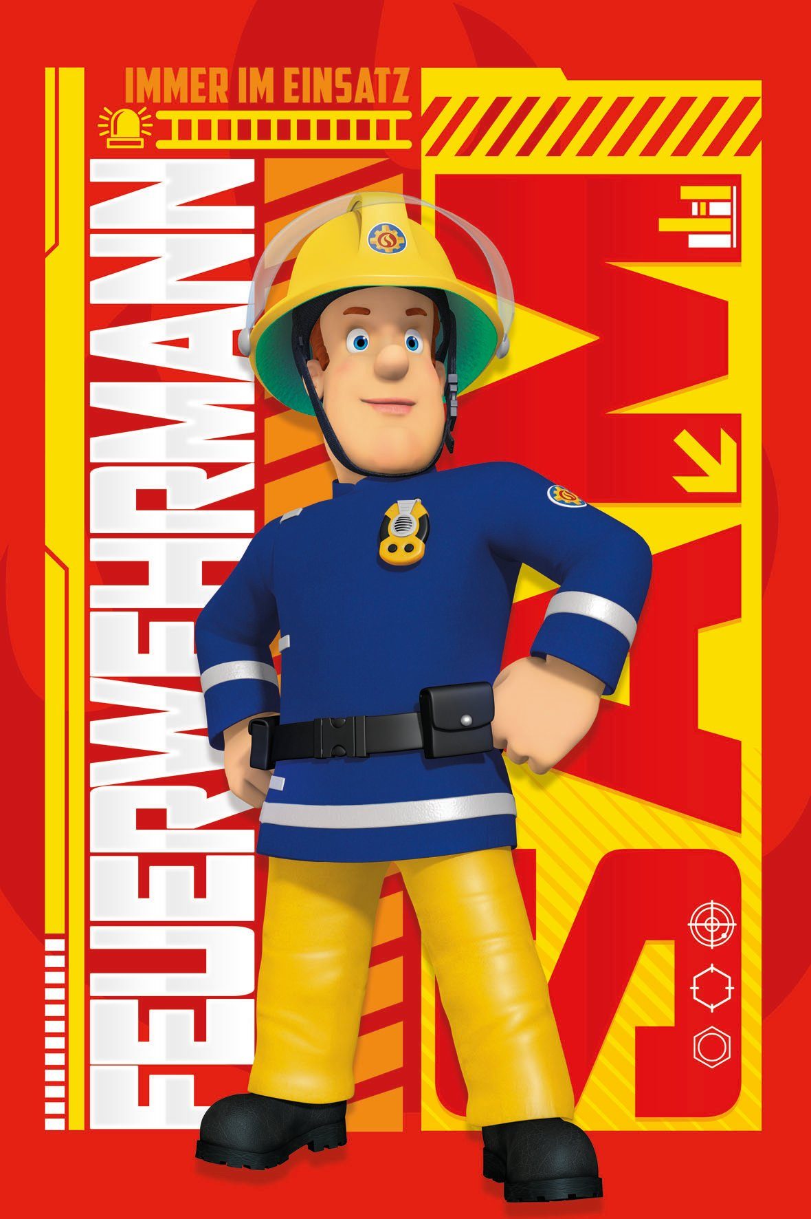 Bönninghoff Leinwandbild »Keilrahmen Feuerwehrmann Sam ca.40x60 cm«, (1 Stück)-Otto