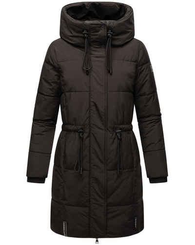 Navahoo Steppmantel Zuckertatze XIV Stylischer Winterparka mit verstellbarer Kapuze