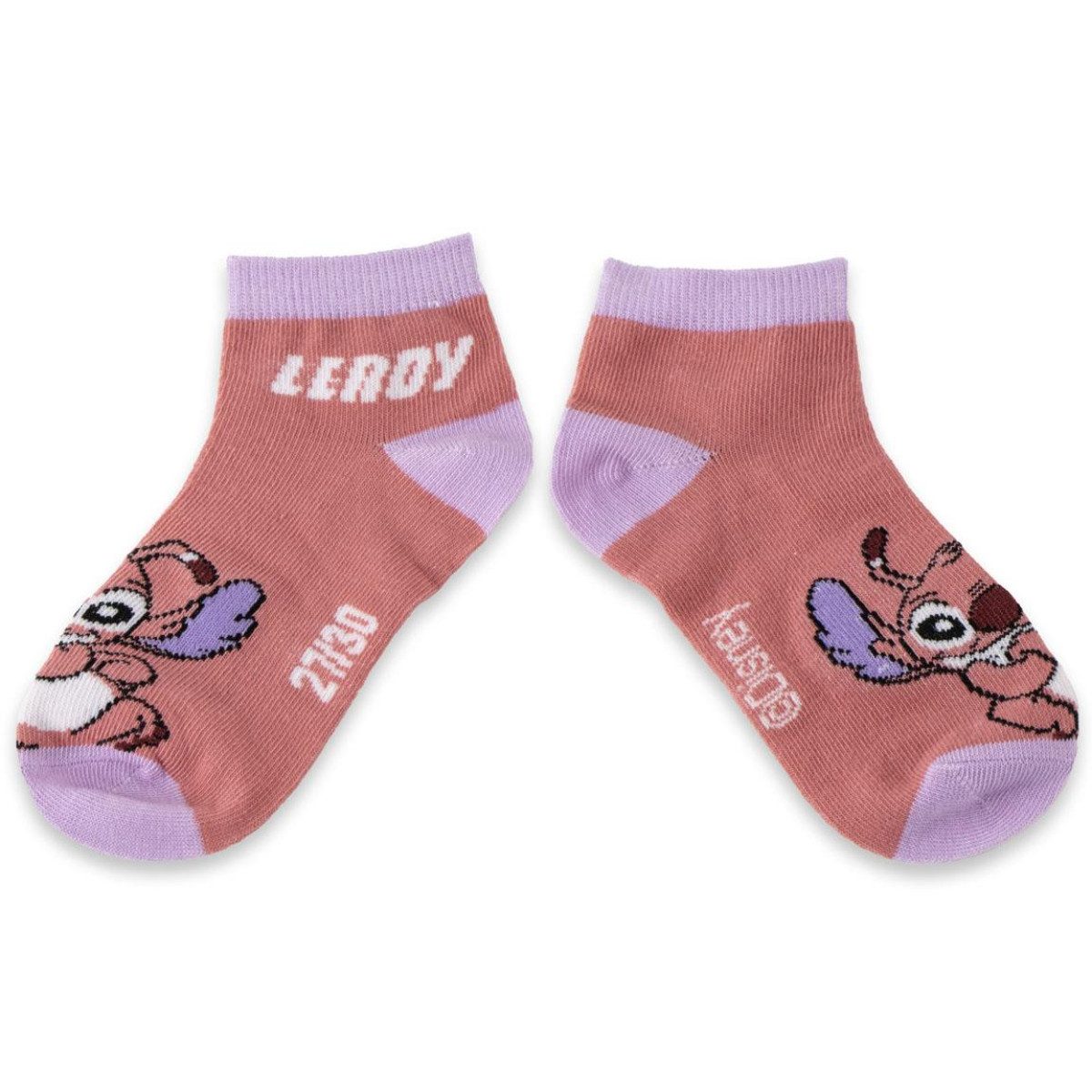 Lilo & Stitch Kurzsocken Kinder Kurzsocken Mehrpack für Alltag und Sport