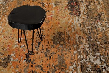 Teppich East Village, Esprit, Höhe: 6 mm, hochwertiger Wollteppich, dezenter Glanz, Hoch-Tief-Effekt, Vintage