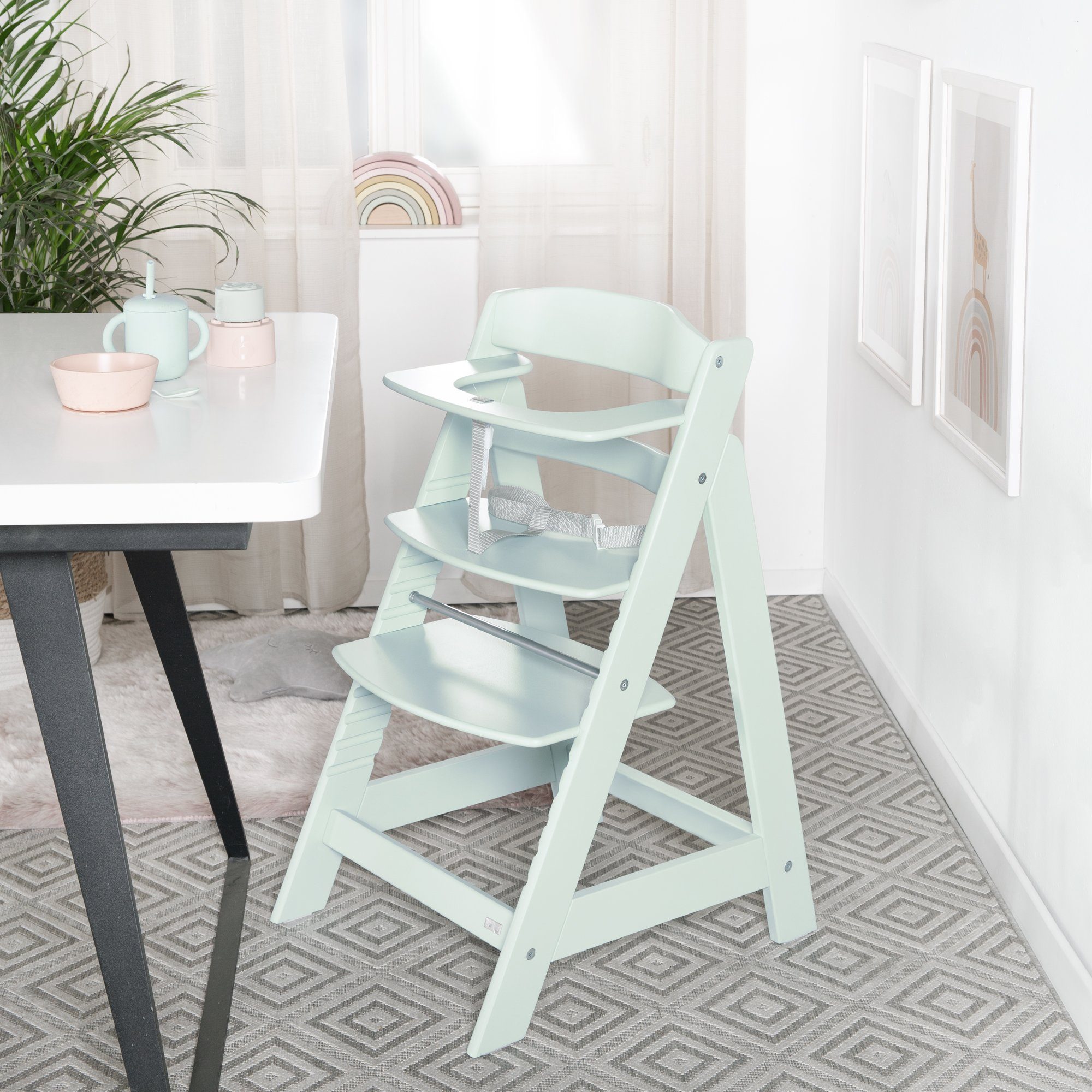 roba® Hochstuhl »Sit Up Flex, schwarz«, aus Holz günstig online kaufen