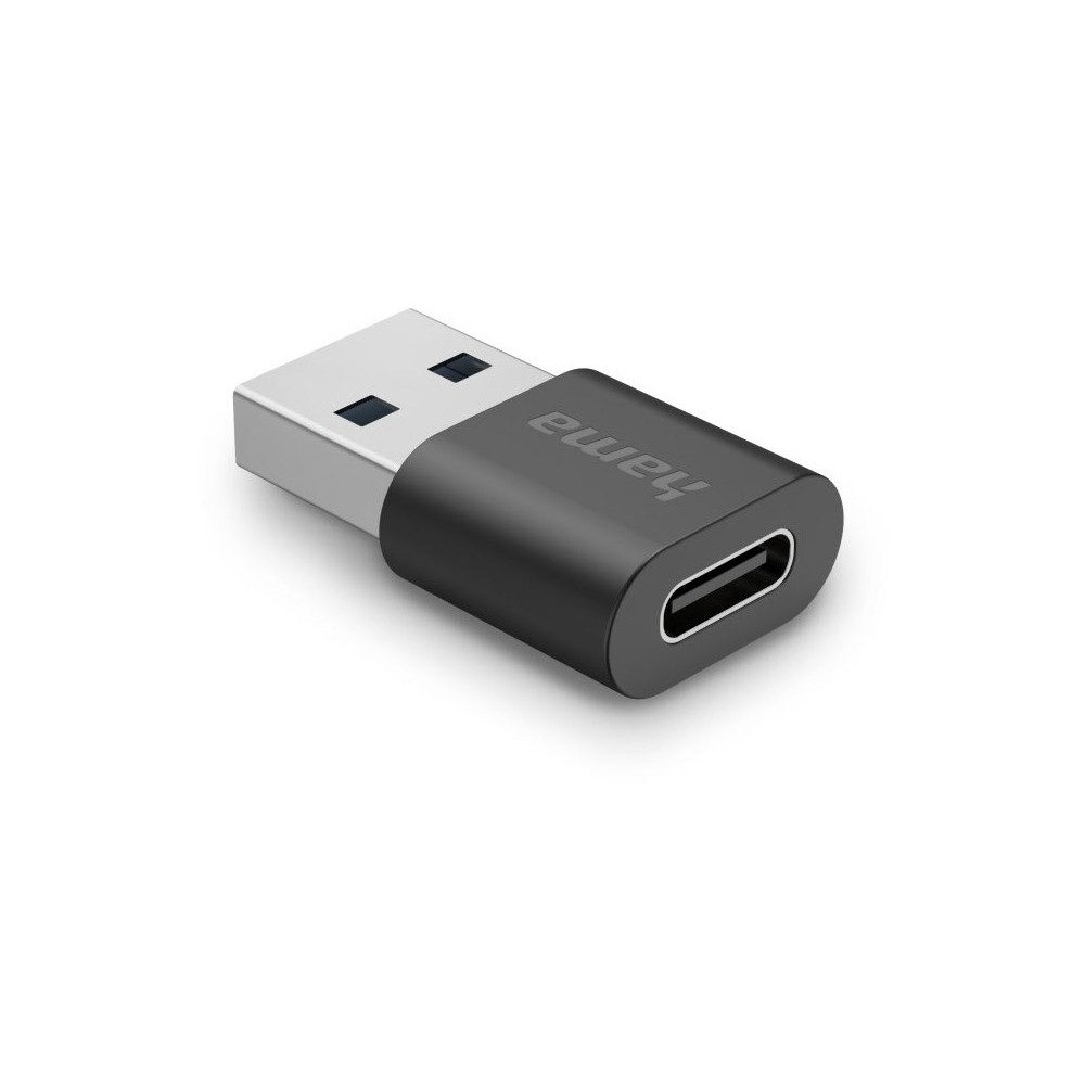 Hama USB 3.2 Gen 2 > USB Type-C Adapter schwarz USB-Adapter