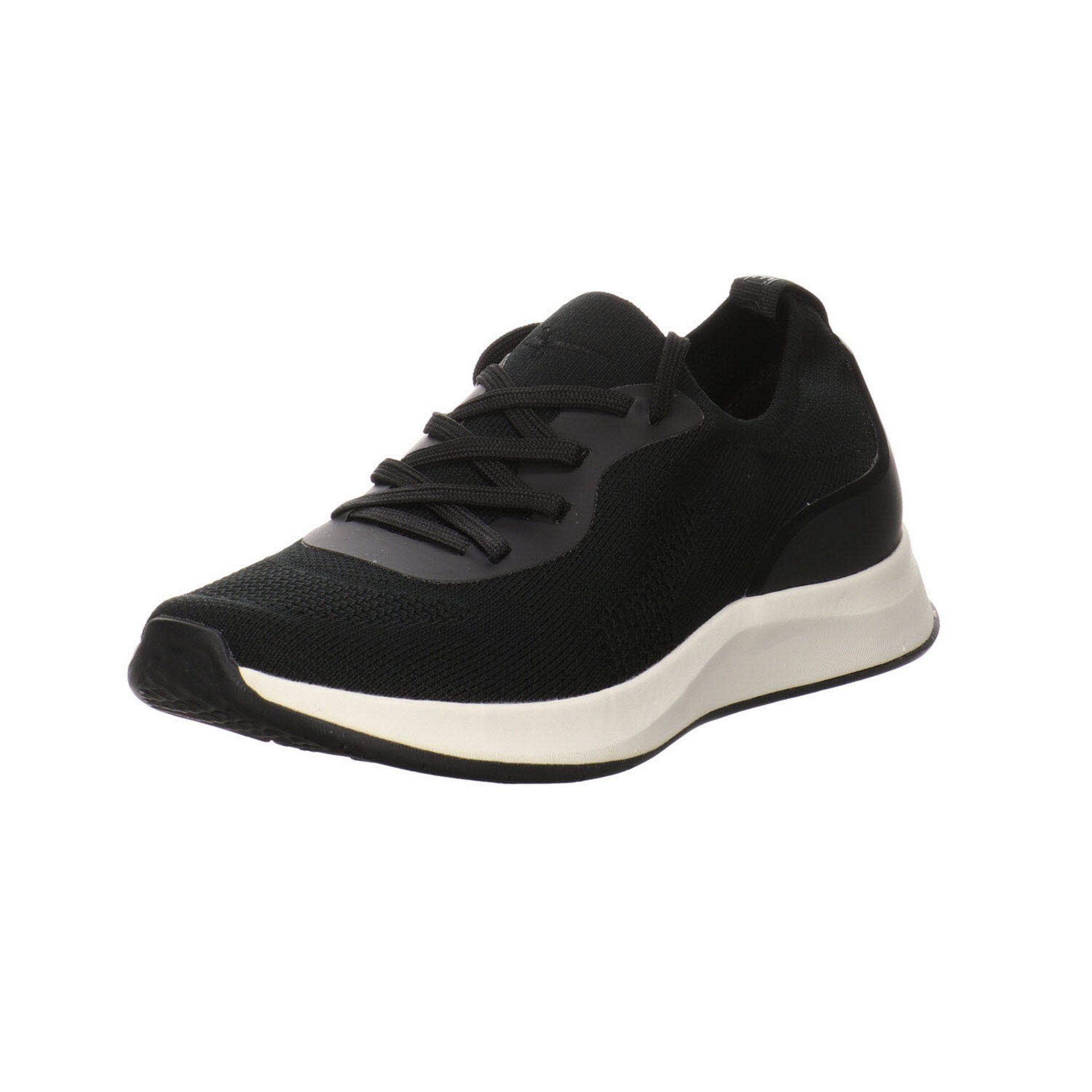 Tamaris Damen Sneaker Schuhe Slip-On Sneaker Sneaker Textil schwarz dunkel