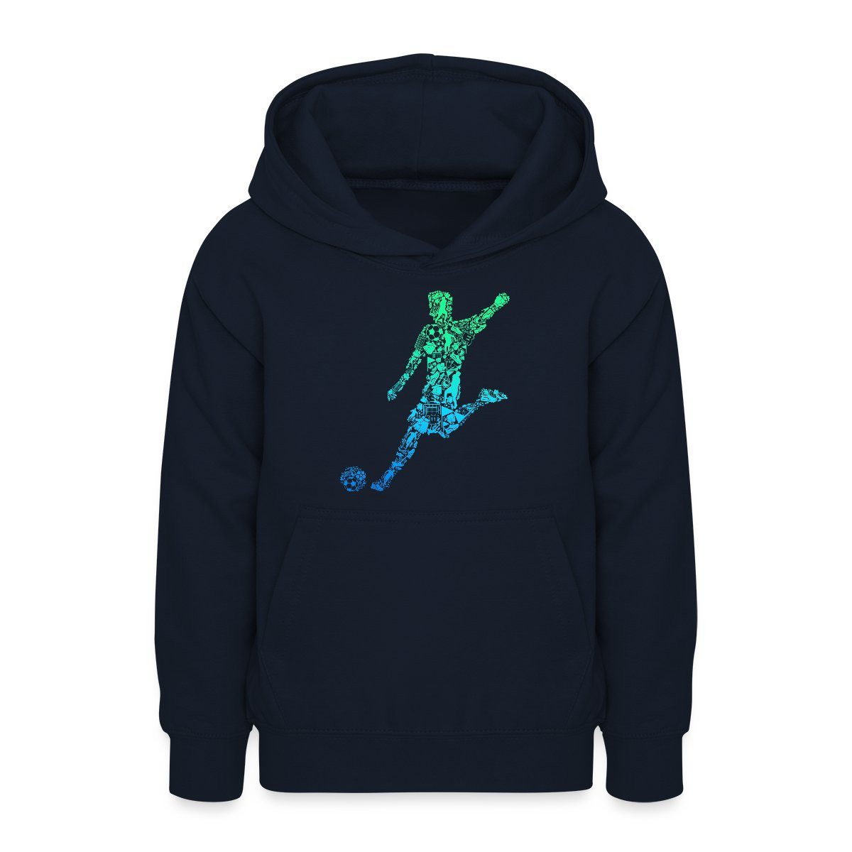 Hoodie Fußball Geschenk Fussballspieler Geschenkidee Teenager Hoodie