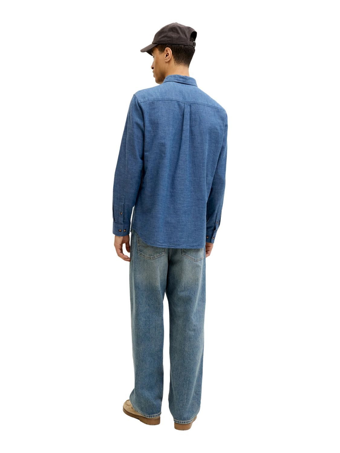 Jack & Jones Langarmhemd JJESUMMER LINEN BLEND (1-tlg) – Bild 2 von 5