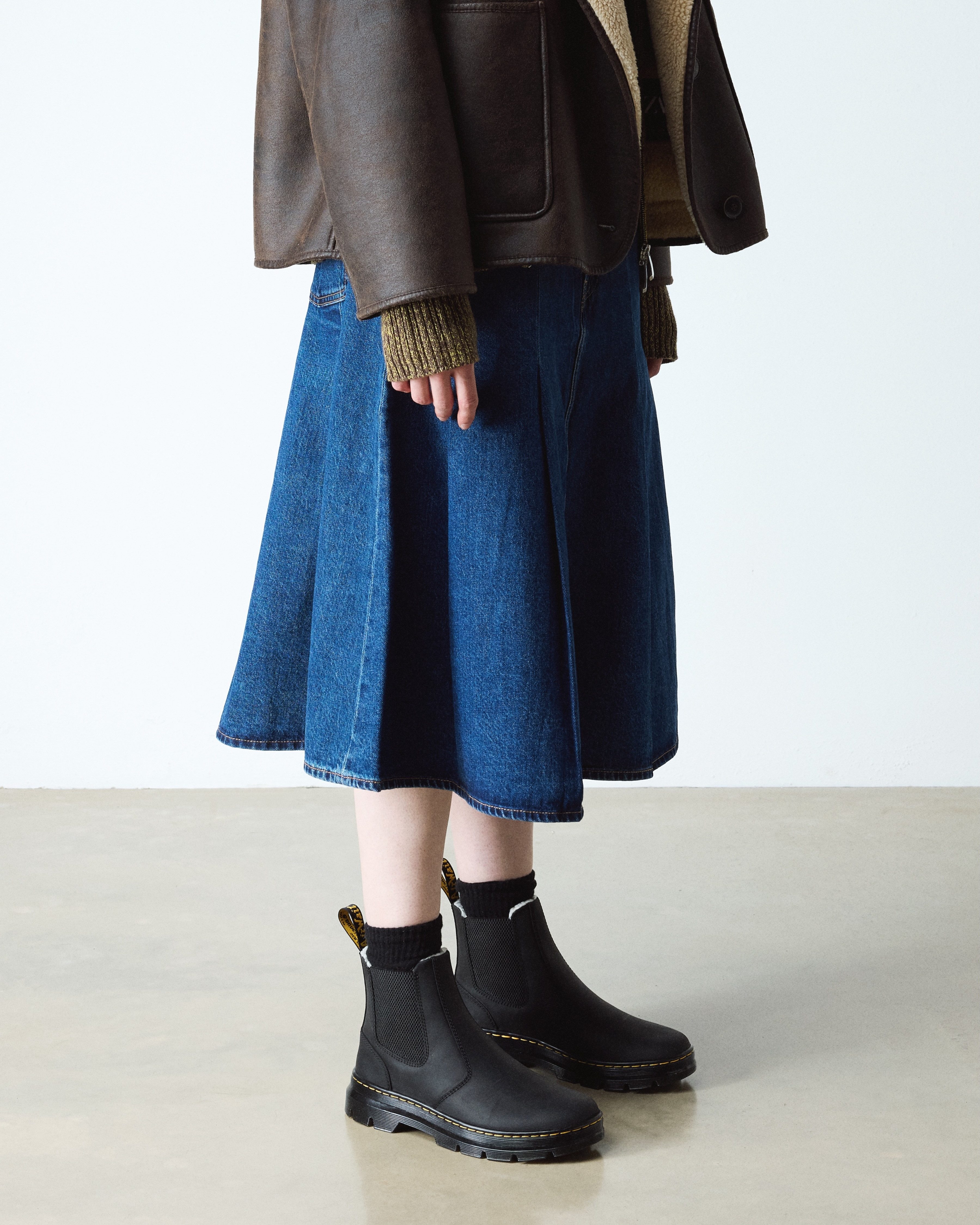 DR. MARTENS Embury WL Chelseaboots, Blockabsatz, Stiefelette, Schlupfschuh günstig online kaufen