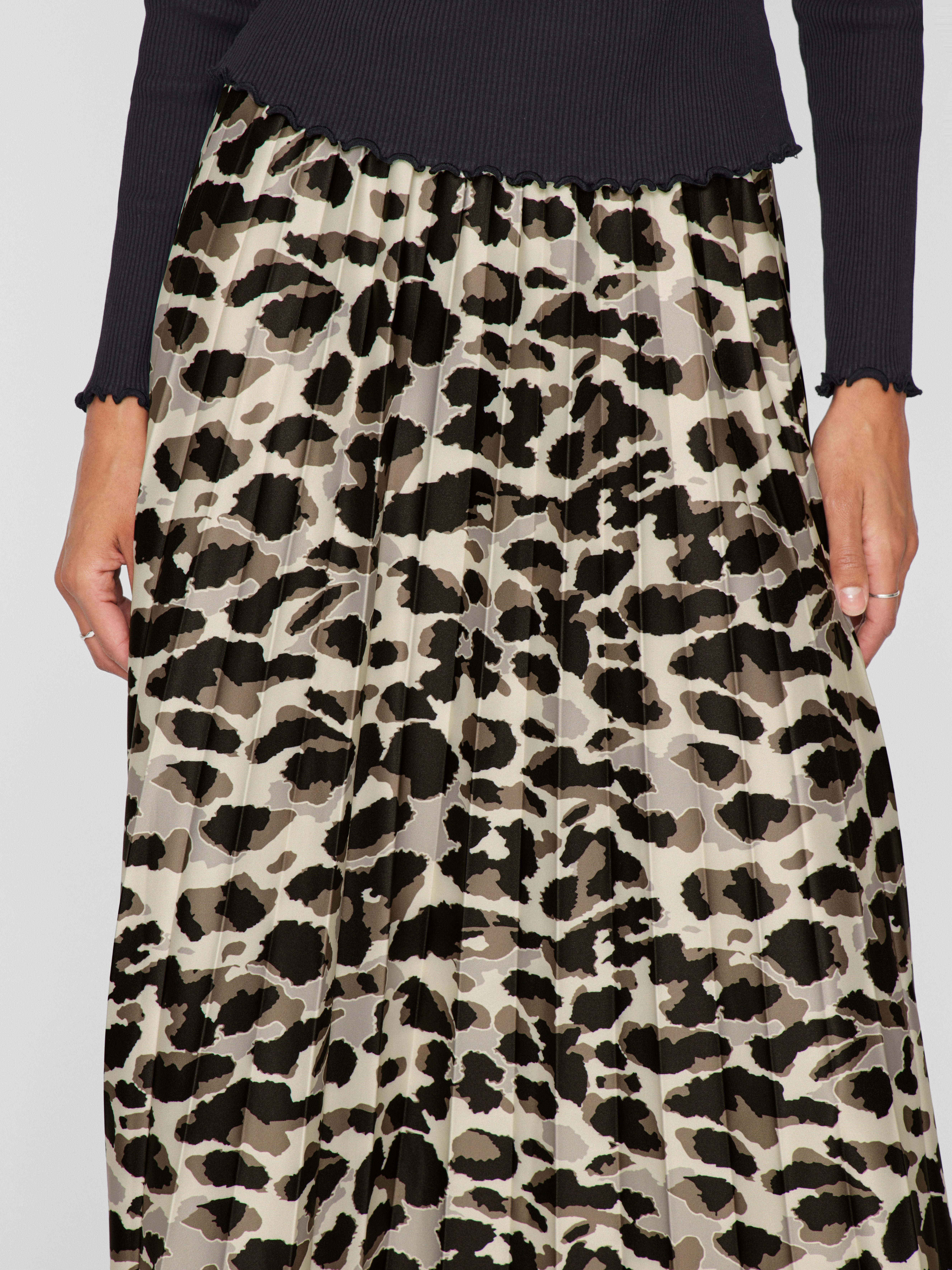 Vila Plisseerock VINITBAN PRINT SKIRT - günstig online kaufen