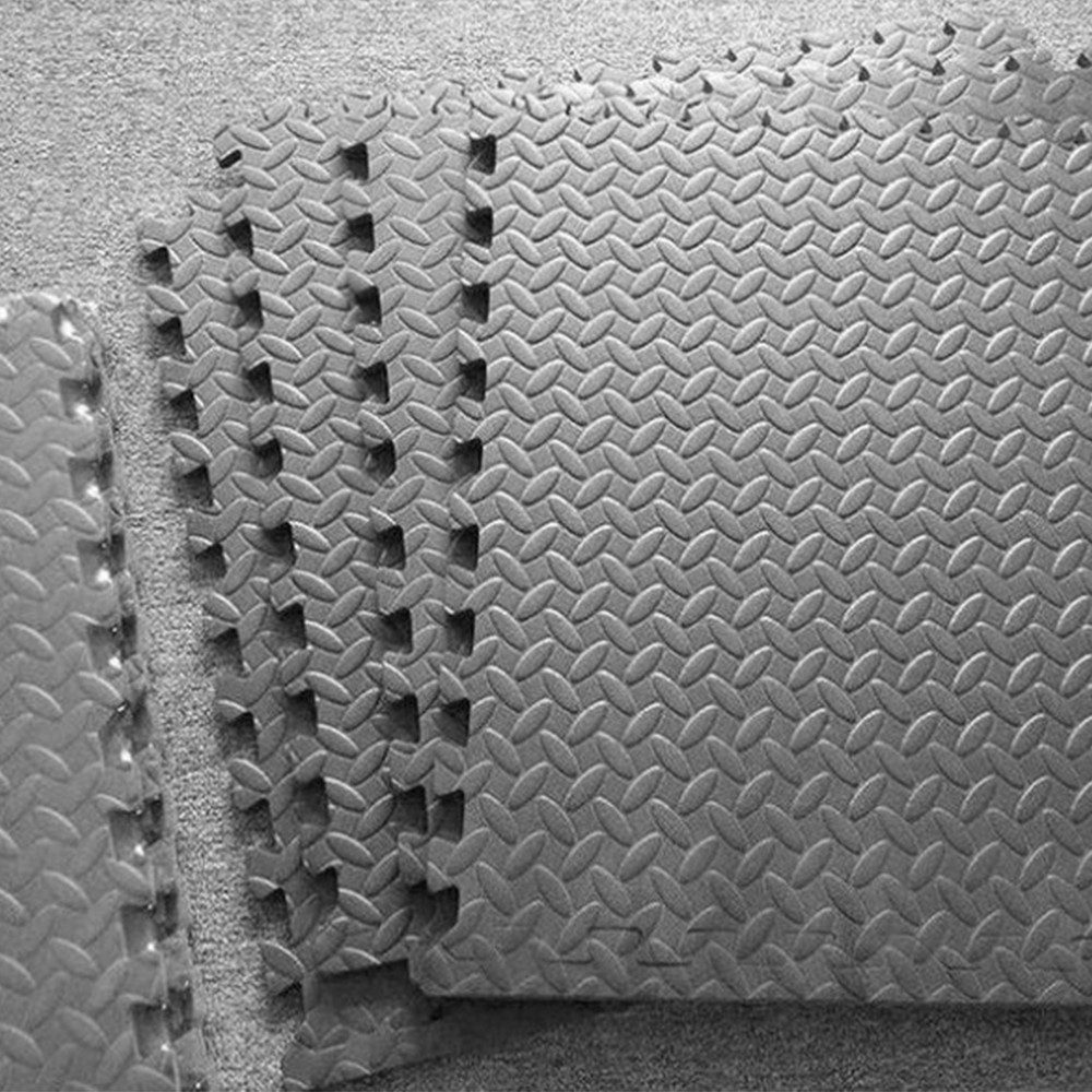 JEOBEST Bodenschutzmatte Bodenmatte Fitnessgeräte Puzzle Sportmatten Schutzmatten, 16-St., Eva Sportmatte Fitnessmatte rutschfest – Bild 5 von 5