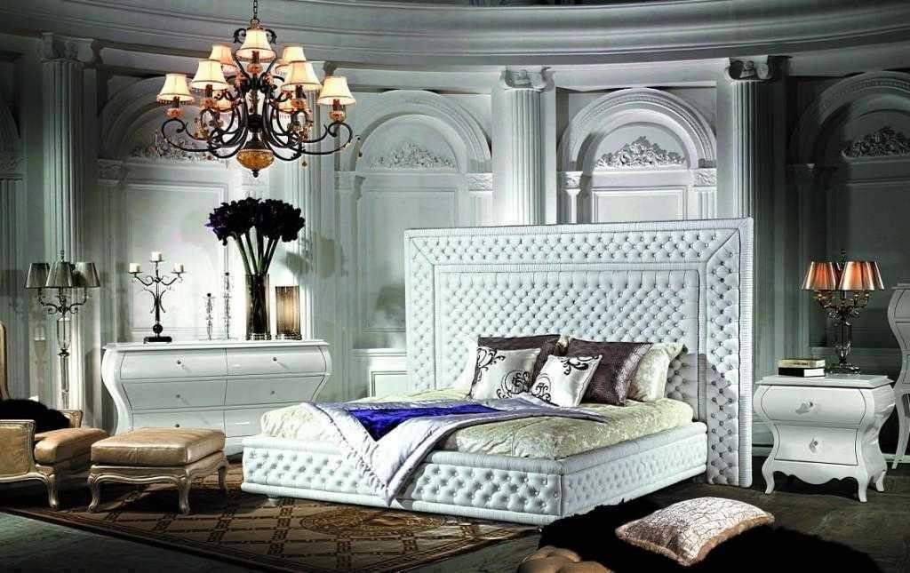 Polsterbett Chesterfield Ehe Doppeltbett Betten Bett 9230 WT JVmoebel Designer