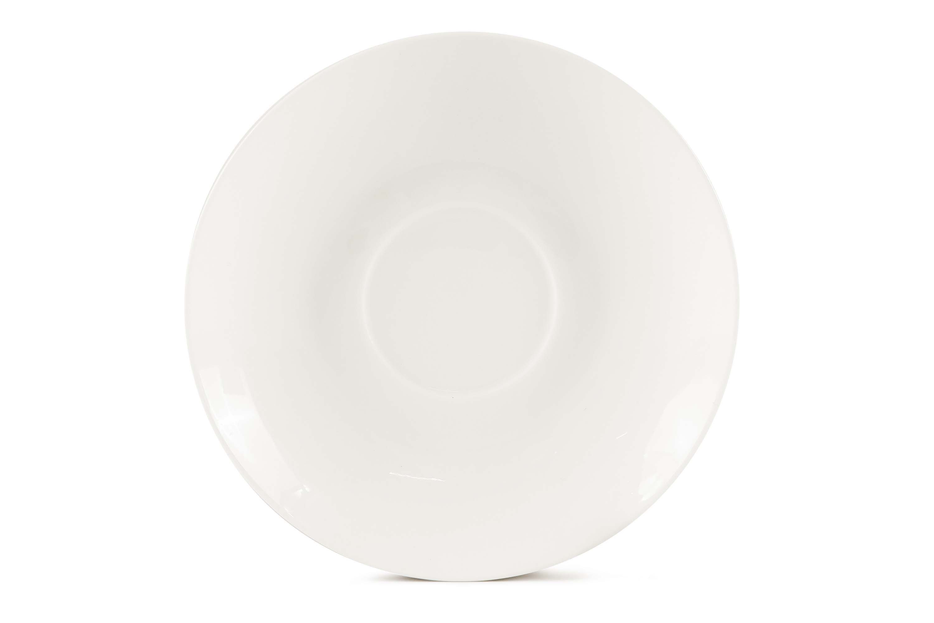 KONSIMO® Kaffeeservice AD BELLA Kaffeetassen-Set, Tassen mit Untertasse, Hartporzellan (12-tlg), 6 Personen, Porzellan, ecrufarben, spülmaschinengeeignet, mikrowellengeeignet