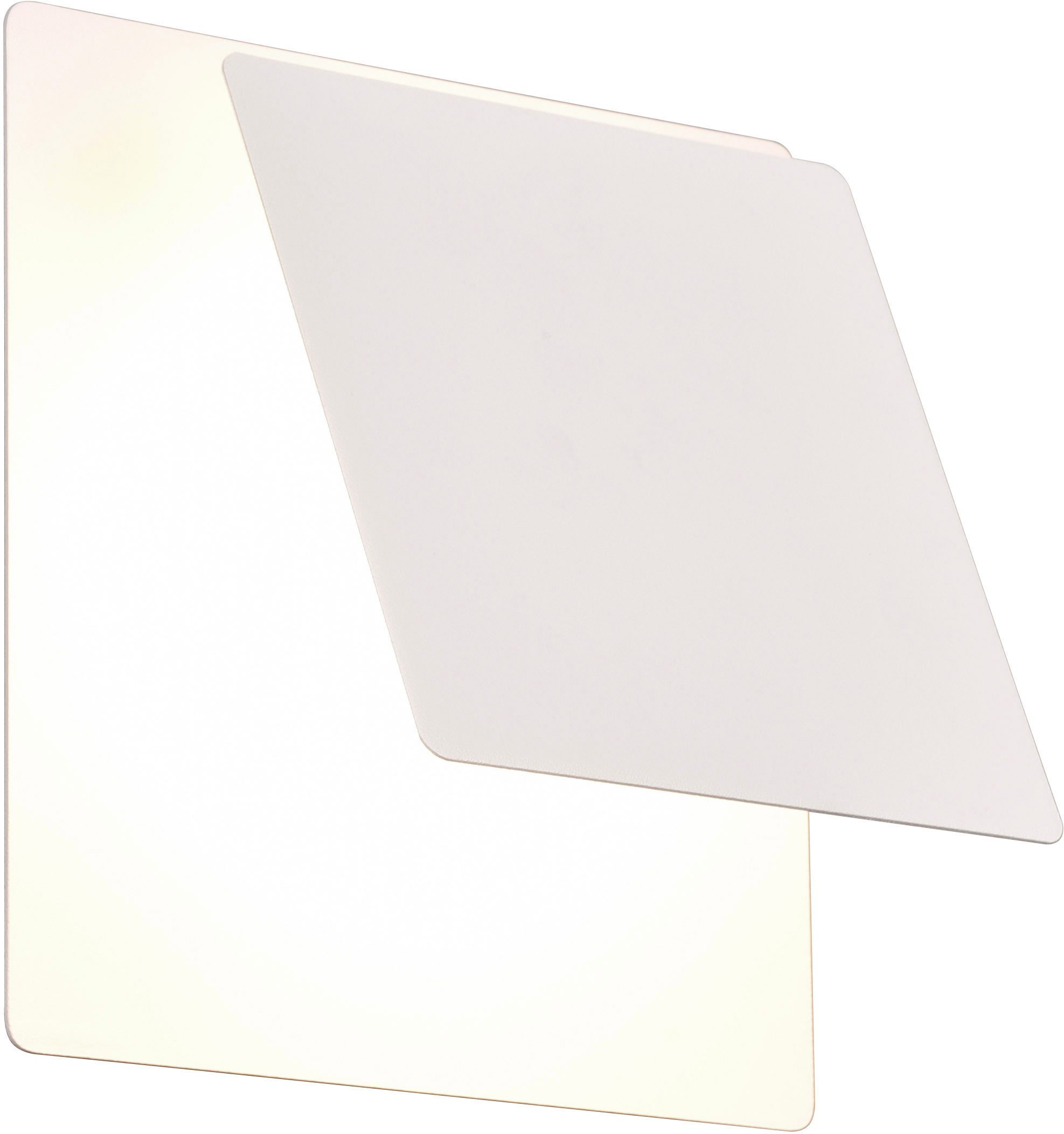 TRIO Leuchten LED Wandleuchte MIO, LED Wandlampe indirektes Licht, 6W 3000K warmweiß 560 Lumen, LED fest integriert, Warmweiß, Design Wandleuchte, Cover drehbar und schwenkbar