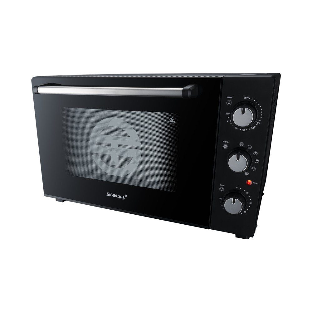 Steba Minibackofen KB M60 Mini-Backofen Umluft 2000 W 60 L Timer Drehspieß Krümelblech