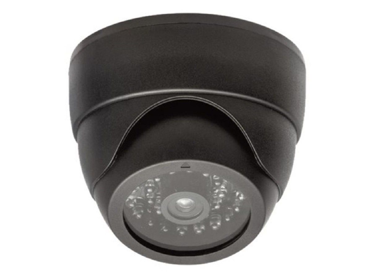 3x Kamera-Attrappe Überwachungskamera Domekamera Dummy Dome Kameradummy Atrappe 