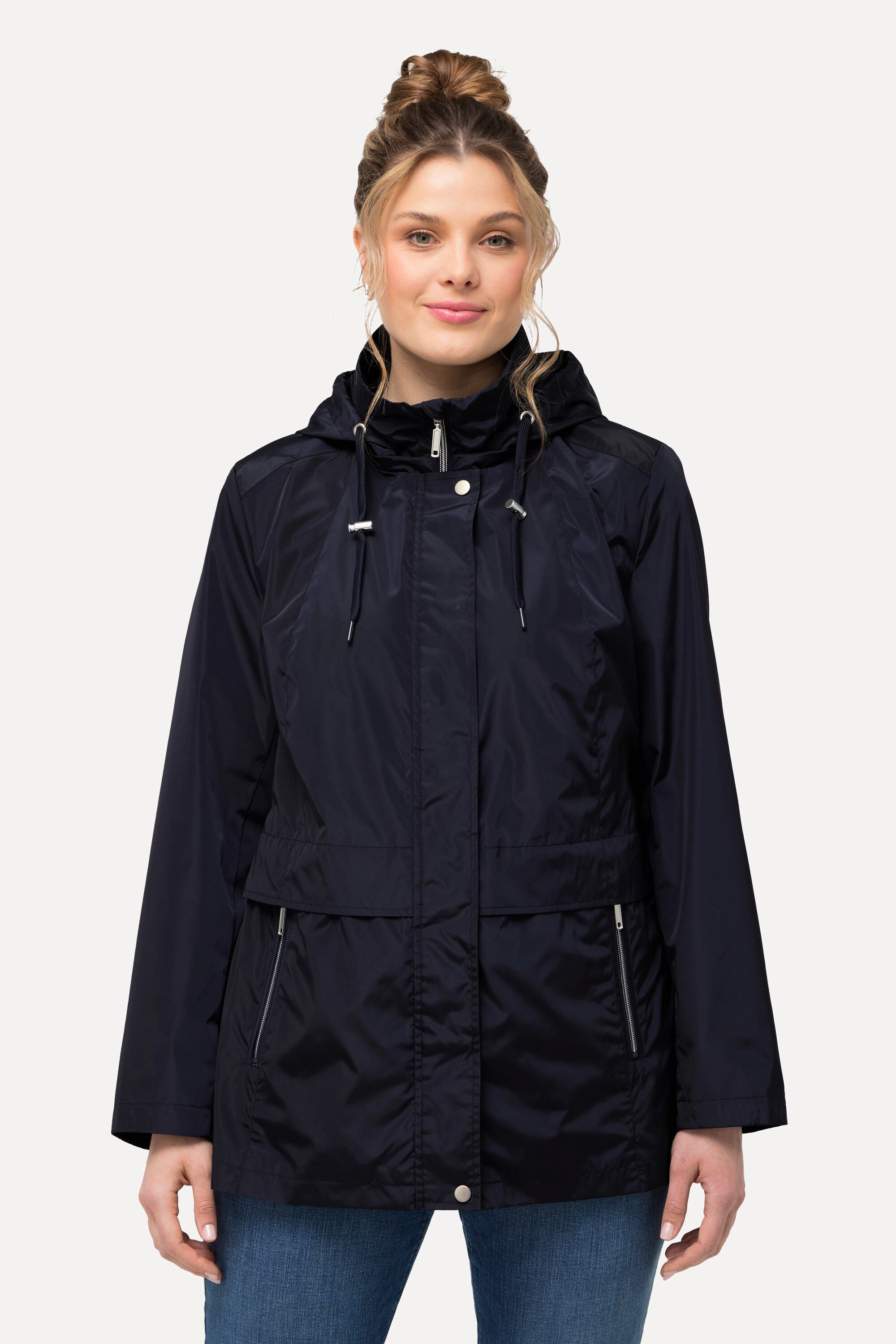 Ulla Popken Funktionsjacke HYPRAR Windbreaker-Jacke wasserabweisend günstig online kaufen