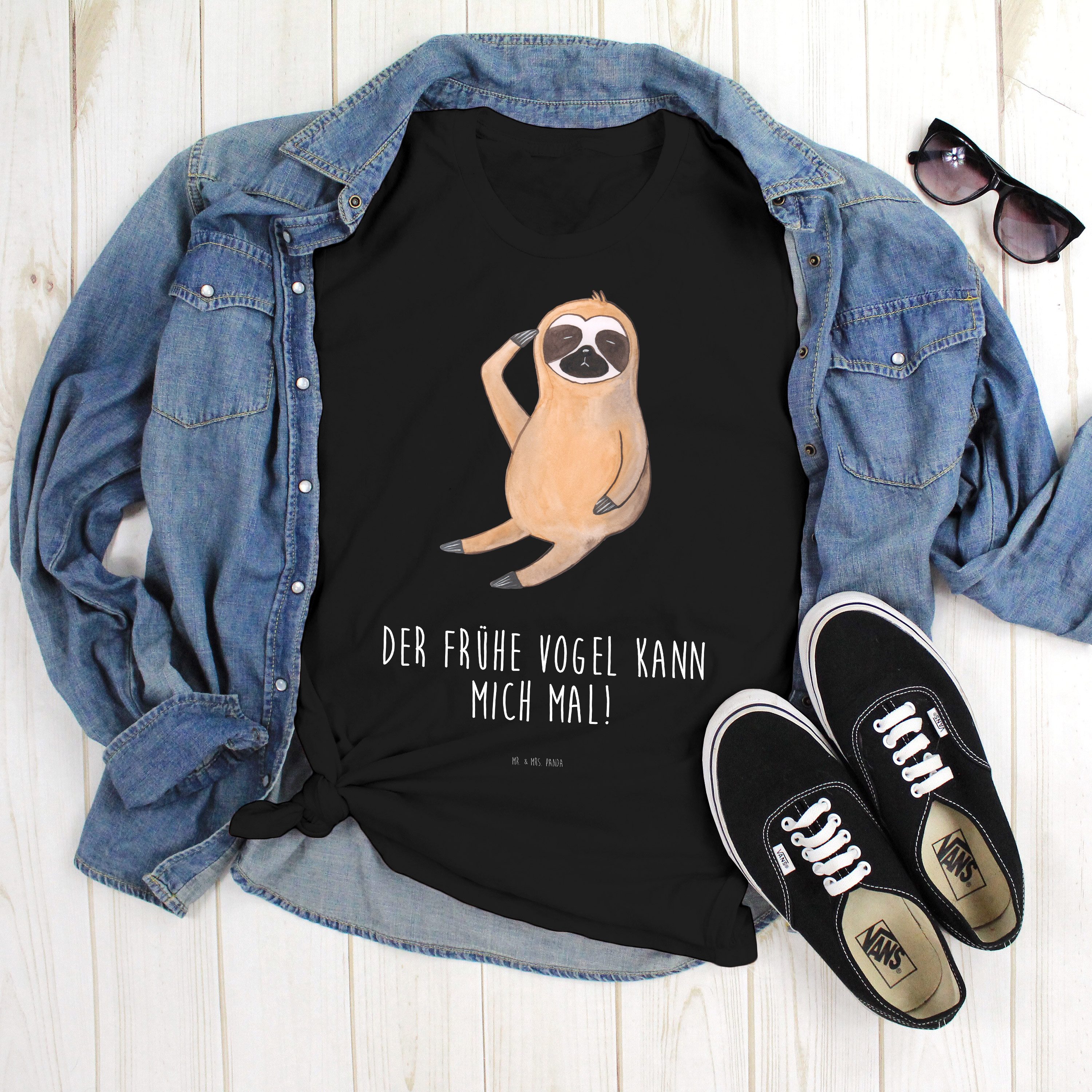 Mr. & Mrs. Panda T-Shirt Faultier günstig online kaufen