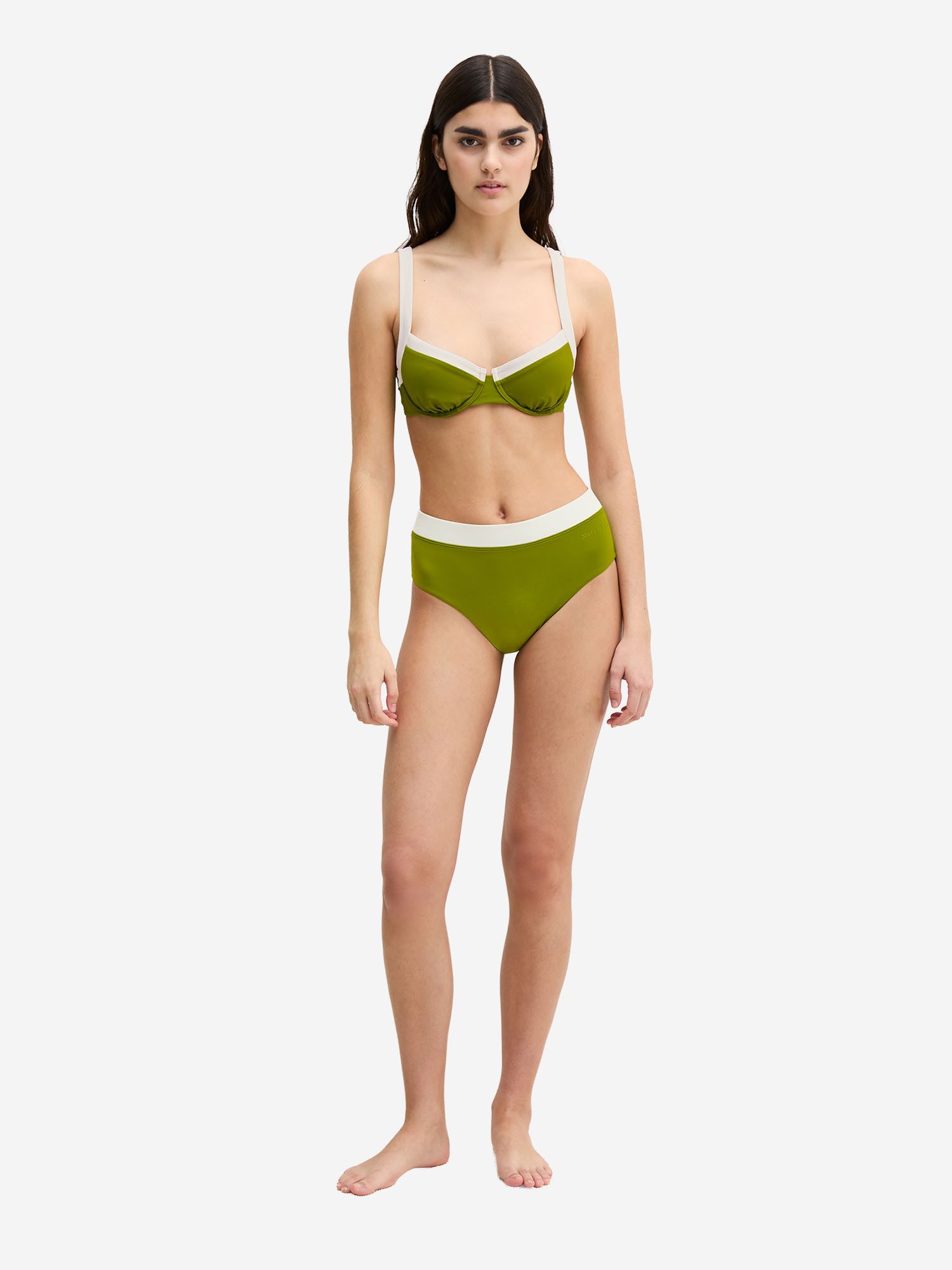 Marc O'Polo Bikini-Hose Contrast Binding Bikini Slip, Bikini Unterteil, Bikinihose