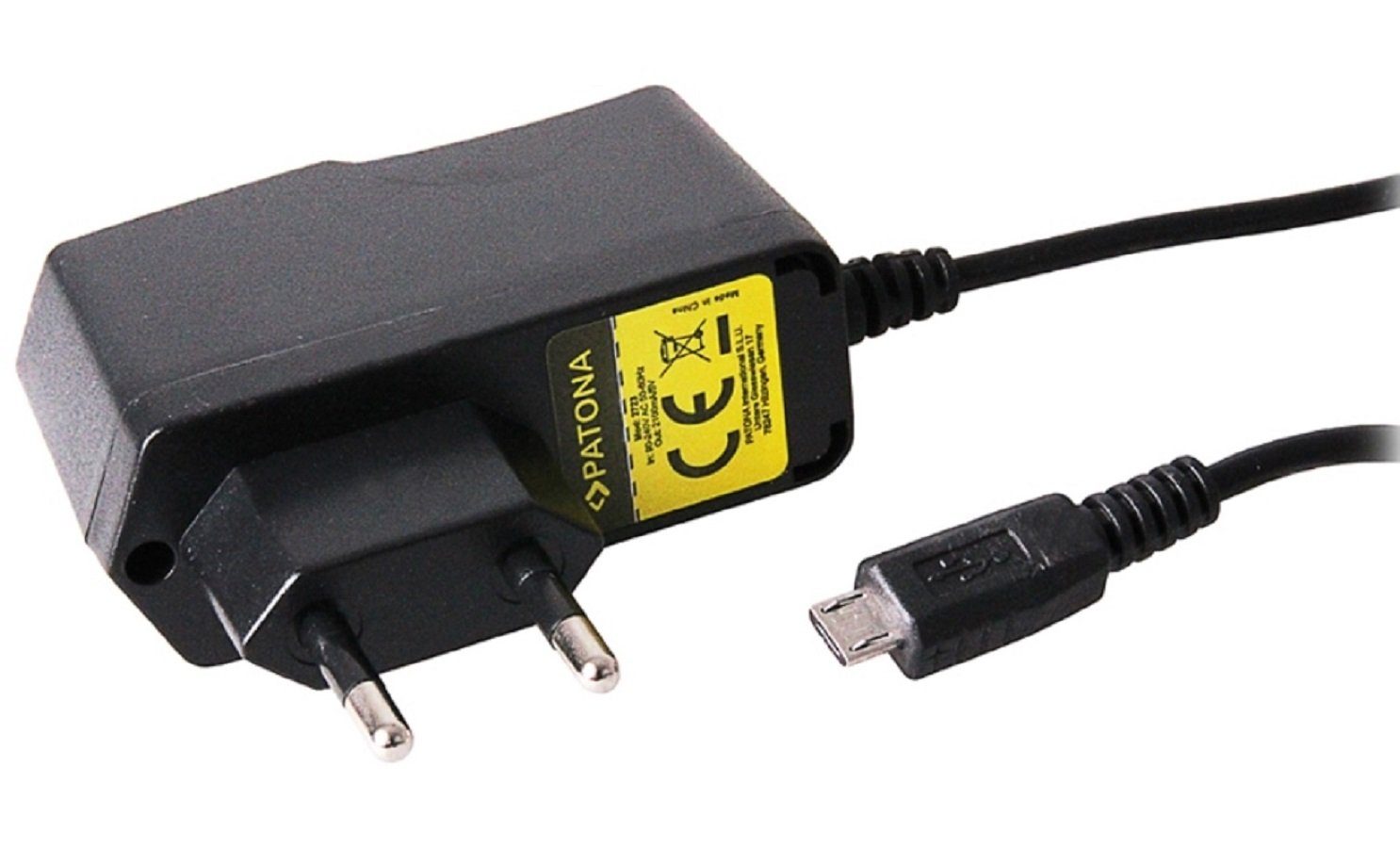 Patona Micro-USB Ladegerät 5V 2A Netzteil Netz-Lader Smartphone-Ladegerät