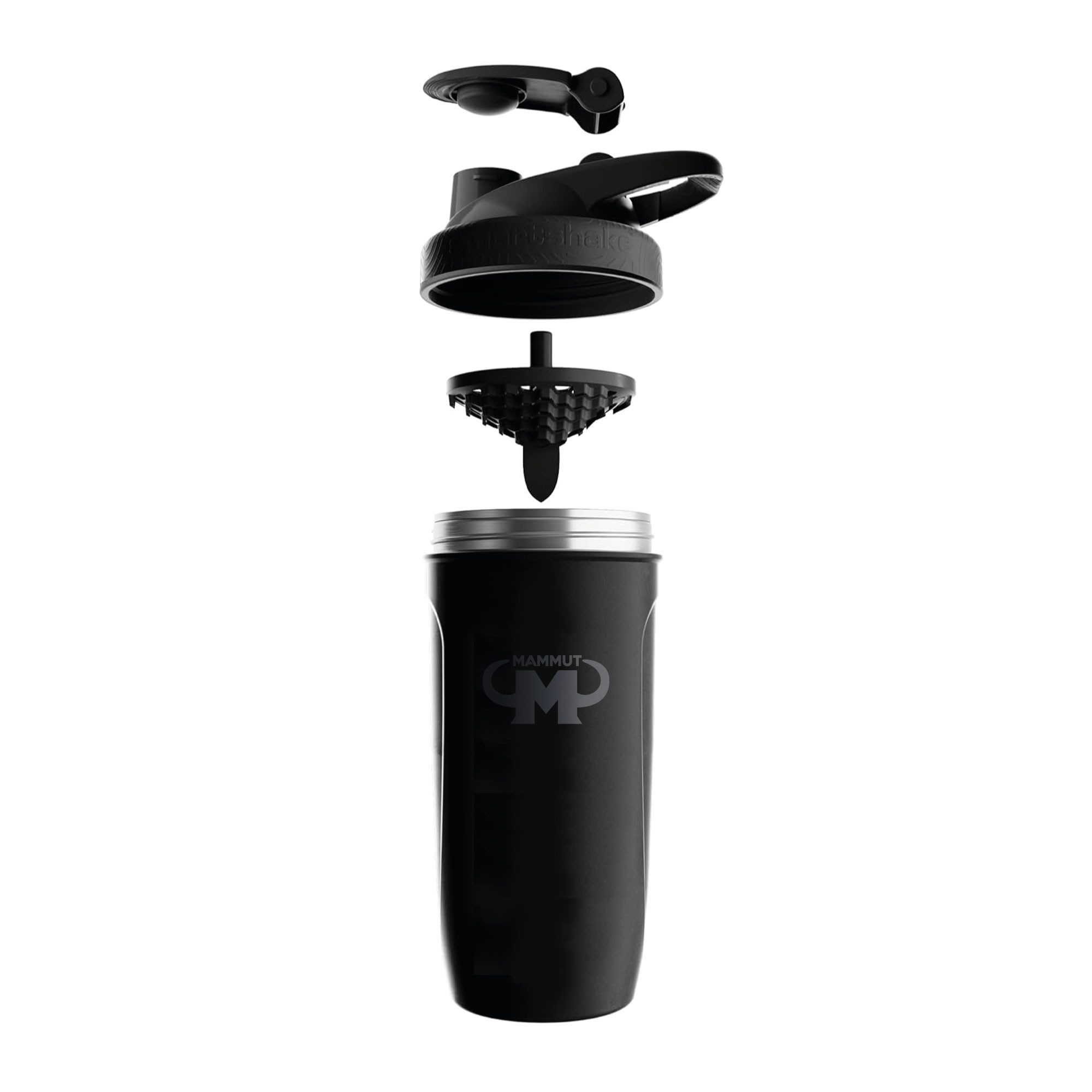 Mammut Nutrition Protein Shaker, Edelstahl