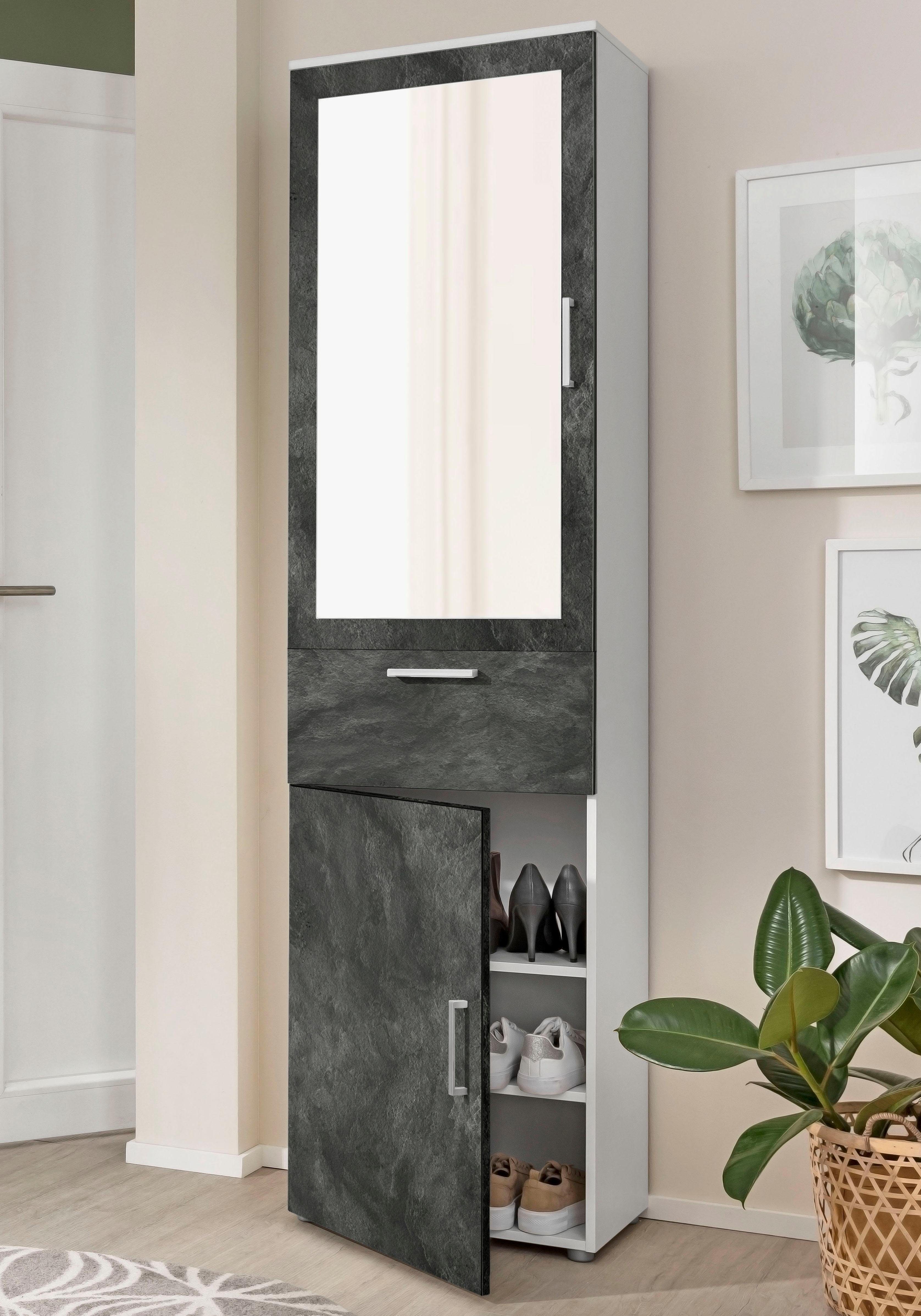 Paroli Garderobenschrank Susa mit Spiegel