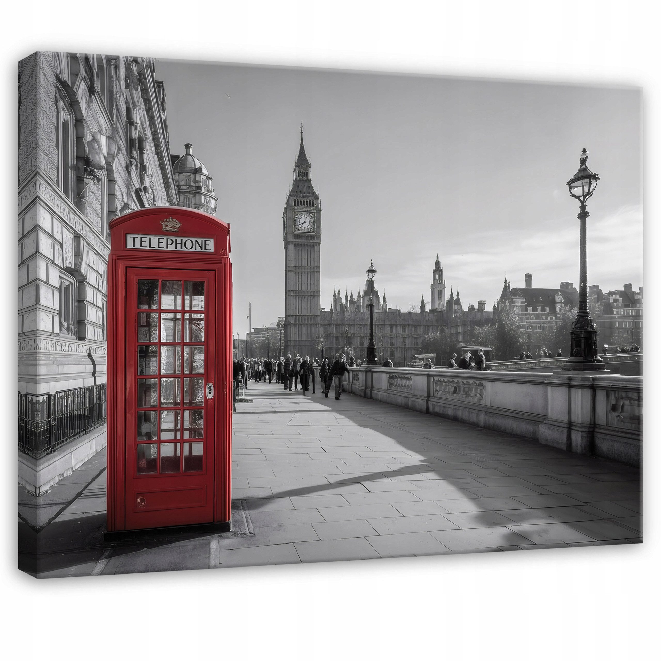 Wallarena Leinwandbild Stadt New York - Mehrfarbig - Modern - Vlies - Wohnzimmer, Stadt, 40x30x2cm