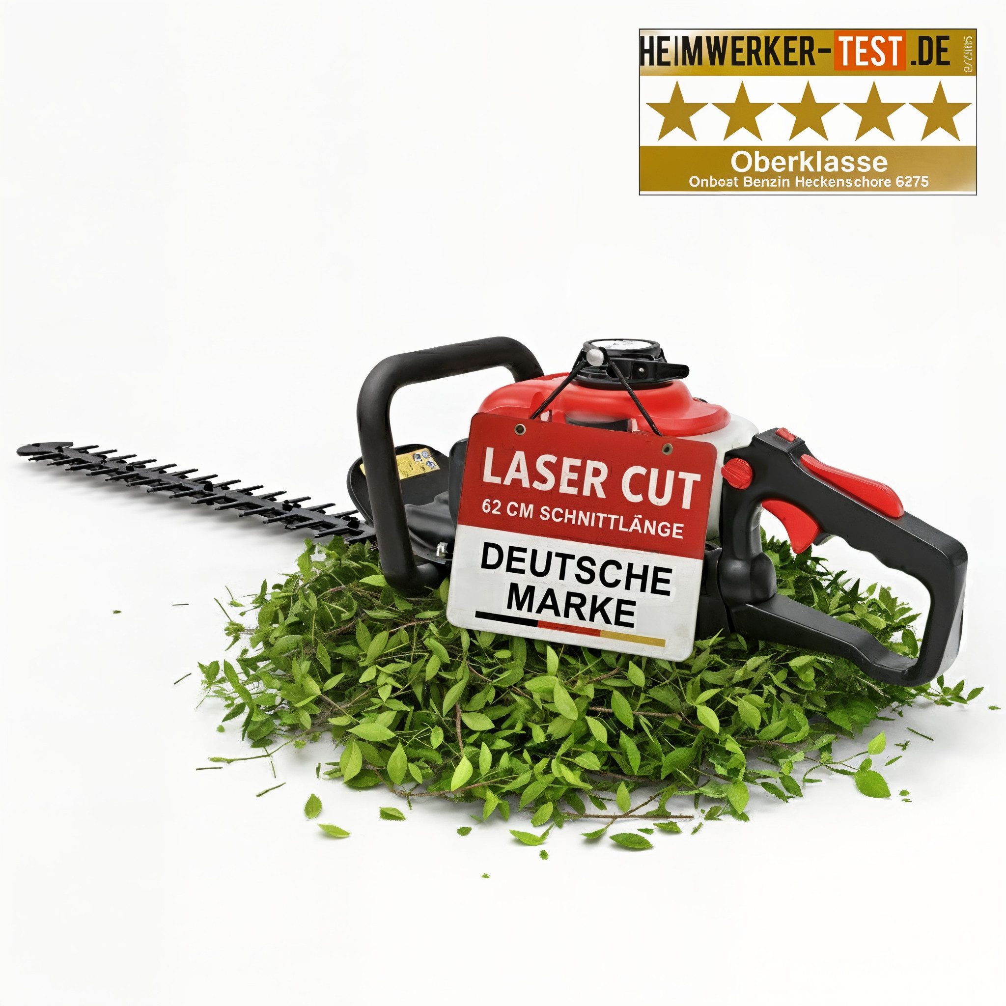 Onbest Benzin-Heckenschere HT6275 mit Laser CUT, 68 cm Schwertlänge, 0,75 k günstig online kaufen