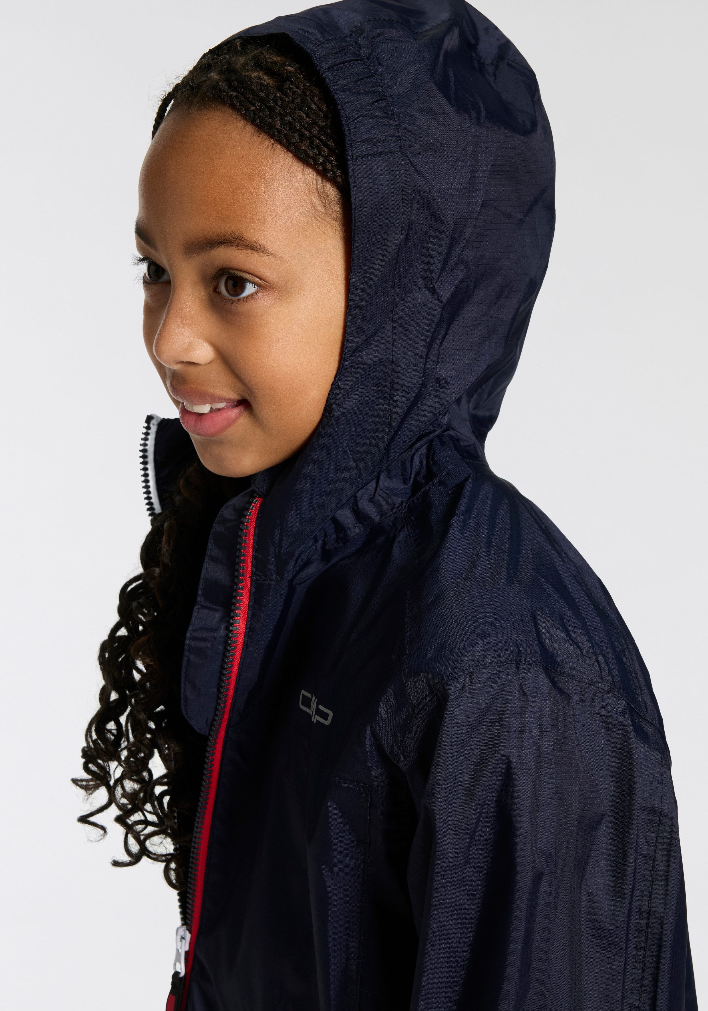CMP Regenjacke KID JACKET RAIN FIX HOOD Übergangsjacke für Kinder
