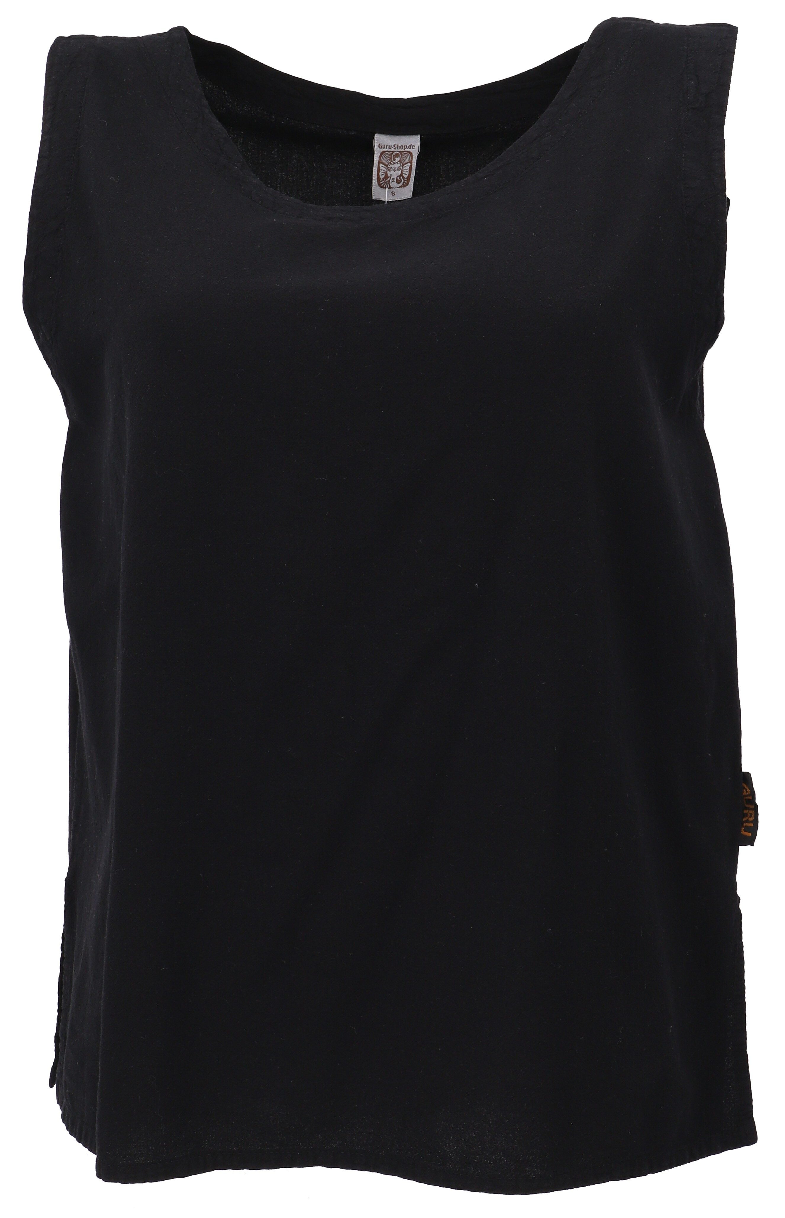 Guru-Shop T-Shirt Basic Boho Baumwoll Top, luftiges Sommertop -.. alternati günstig online kaufen