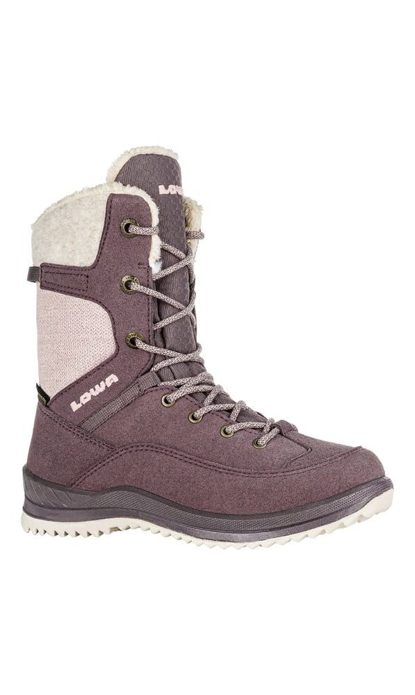 Lowa Bianca High GTX (Veloursleder/Textil, wasserdicht) 2024 altrosa/rosa Winterstiefel